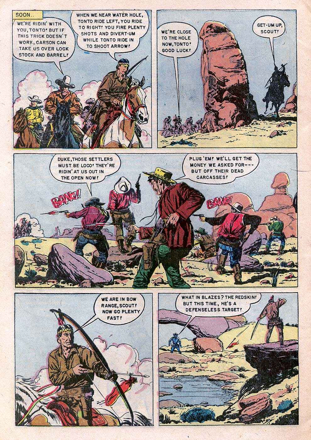 Read online Lone Ranger's Companion Tonto comic -  Issue #13 - 34