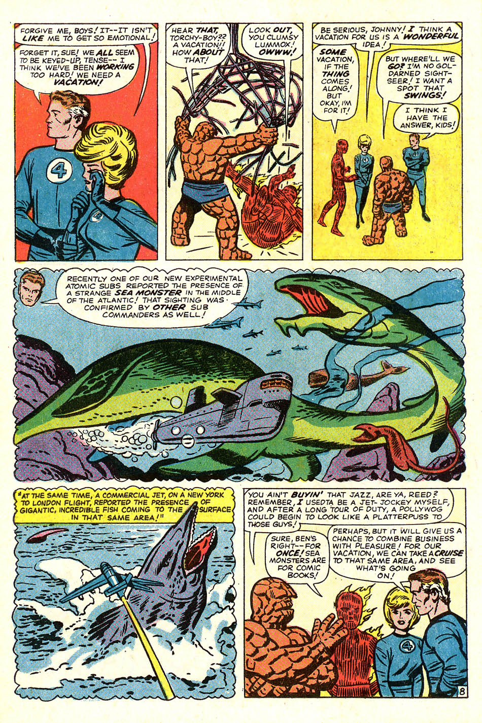 Read online Fantastic Four (1961) comic -  Issue # _Annual 8 - 9