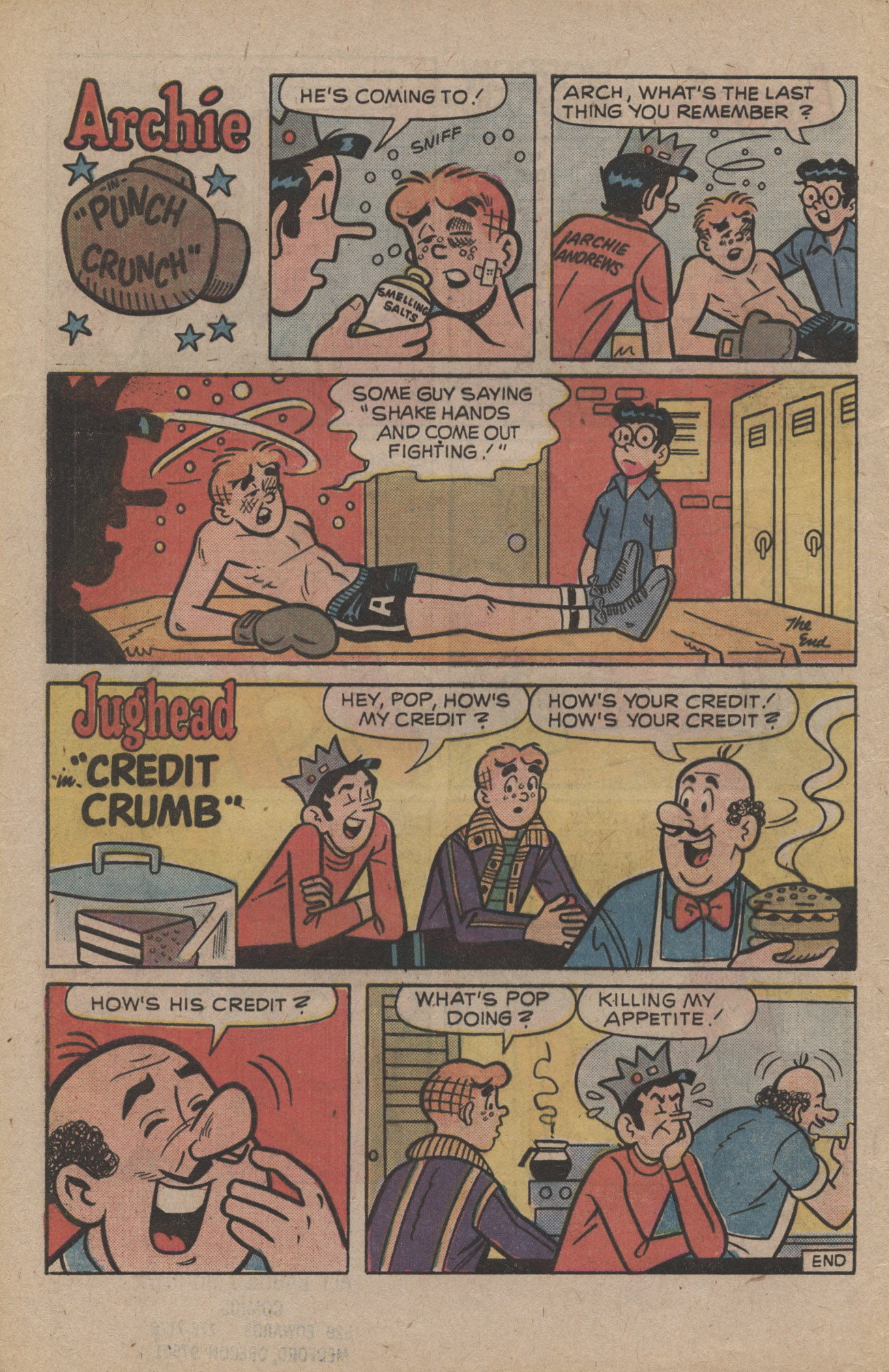 Read online Archie's Joke Book Magazine comic -  Issue #218 - 4