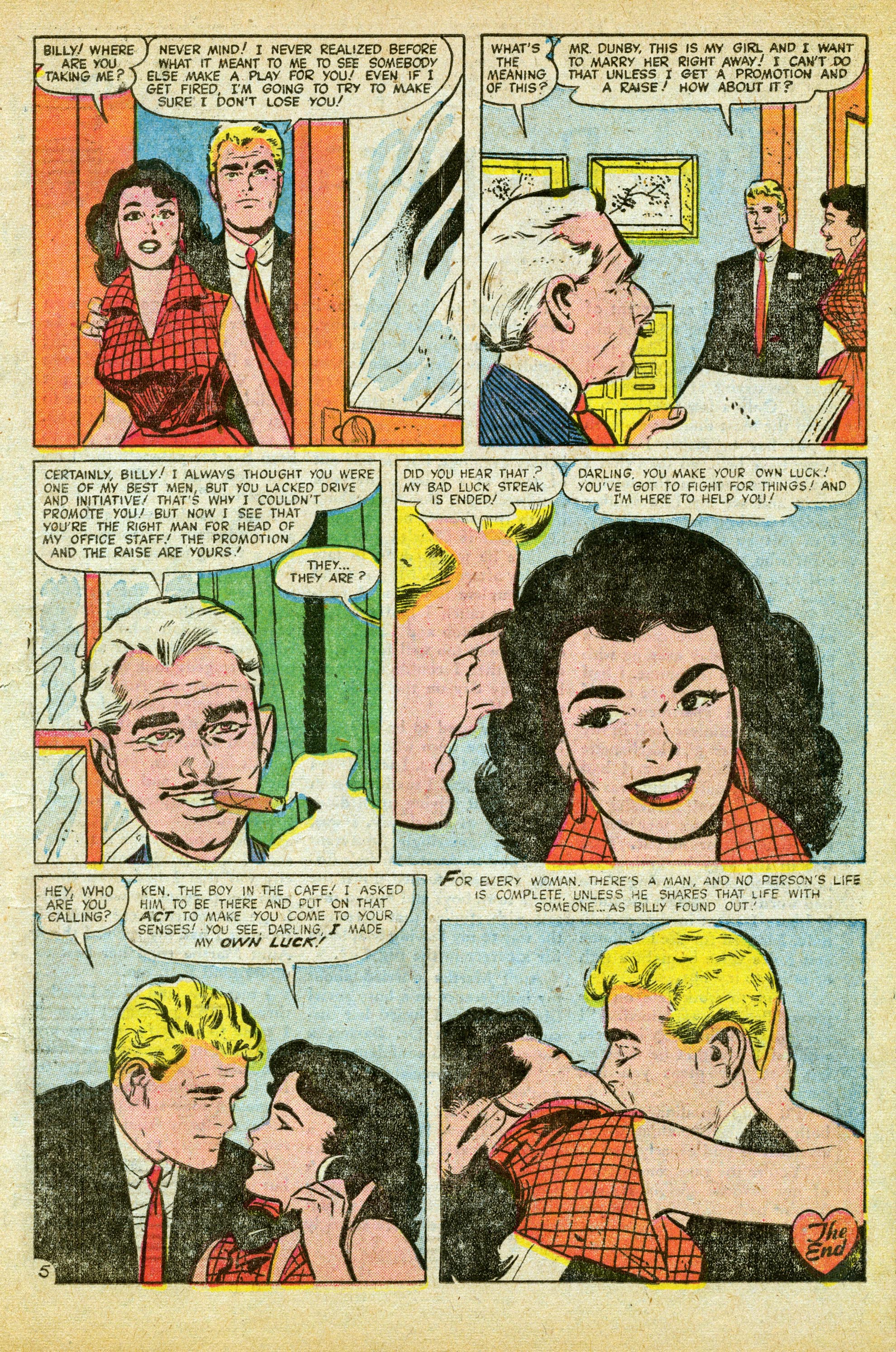 Read online Love Romances comic -  Issue #65 - 7