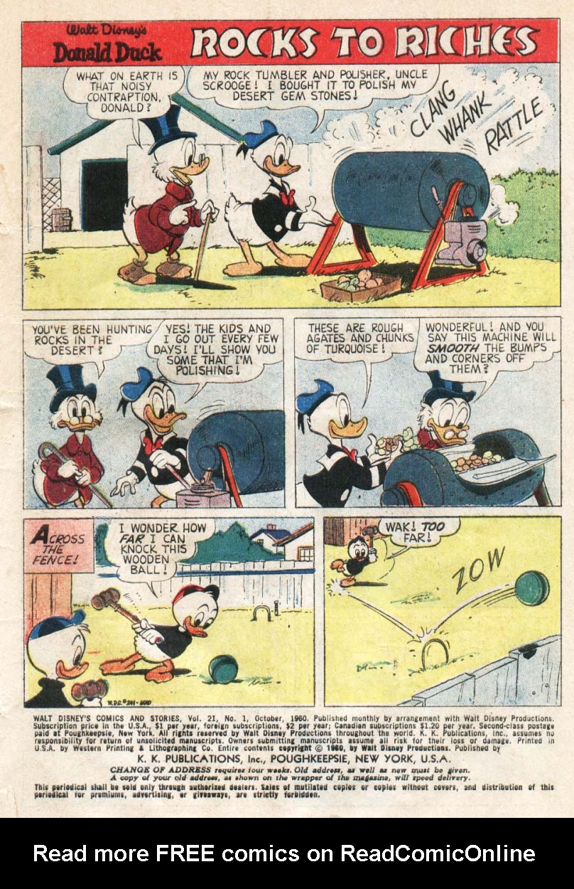 Read online Walt Disney's Comics and Stories comic -  Issue #241 - 3