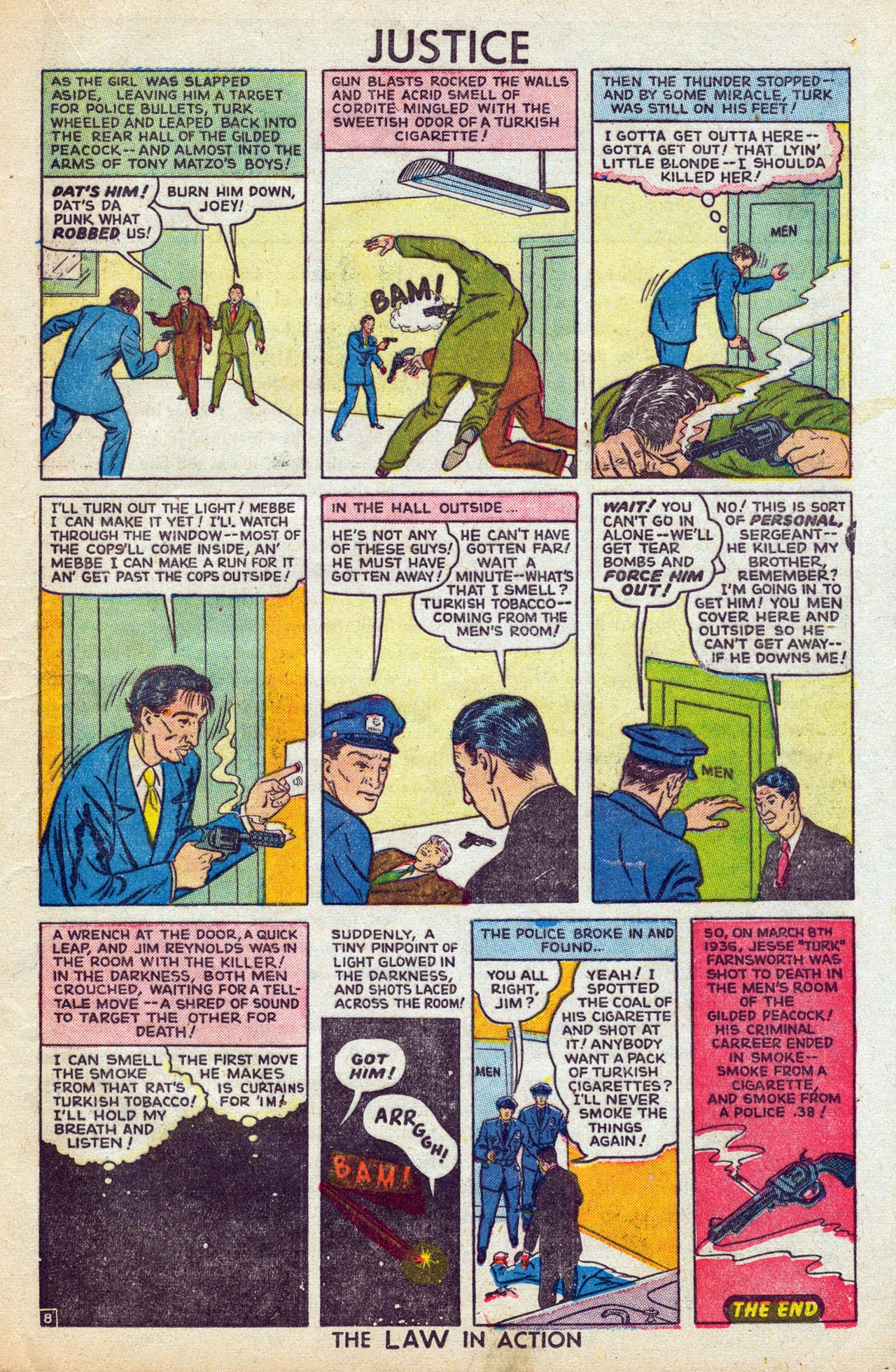 Read online Justice Comics (1948) comic -  Issue #10 - 21