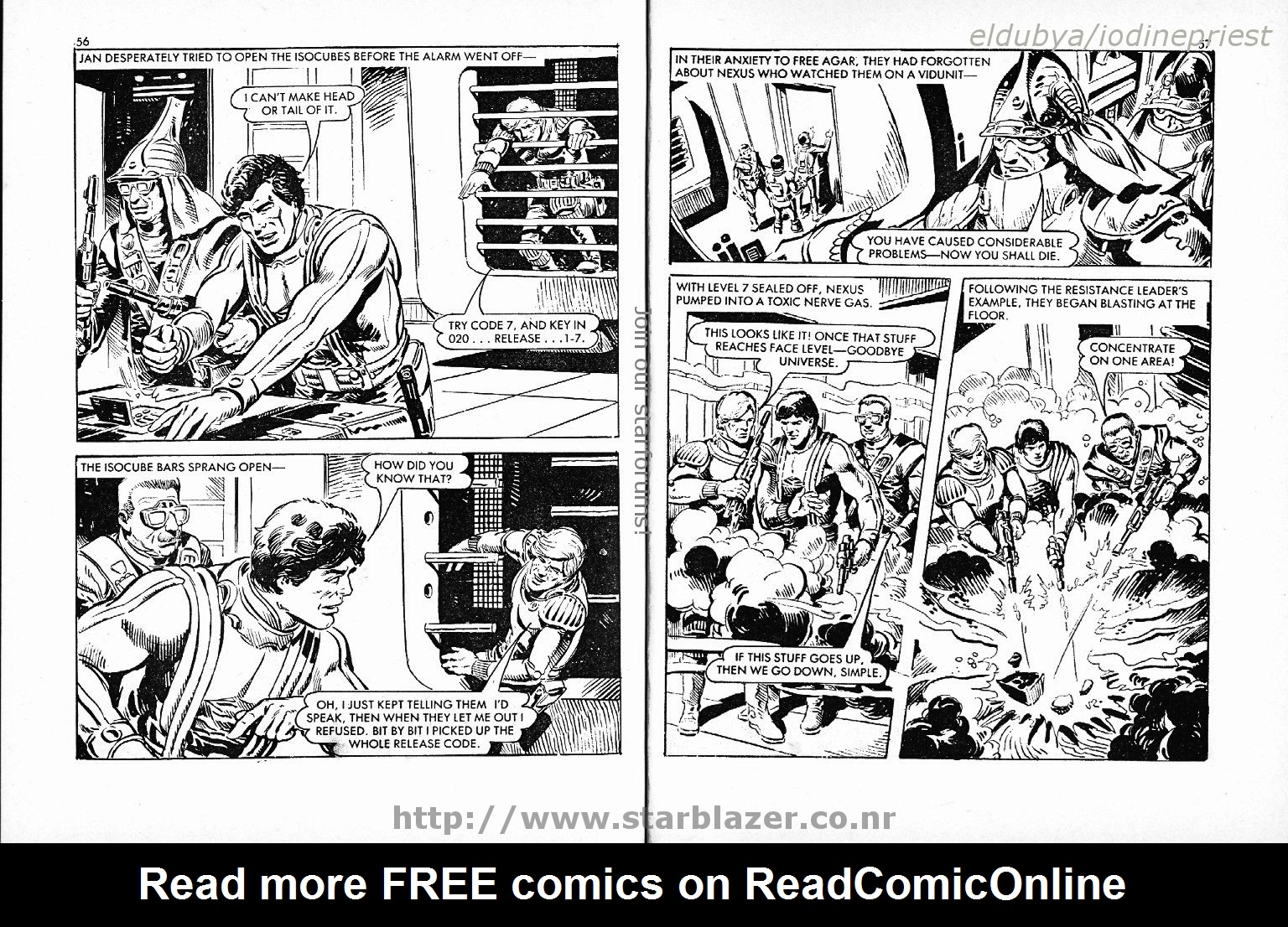 Read online Starblazer comic -  Issue #164 - 30