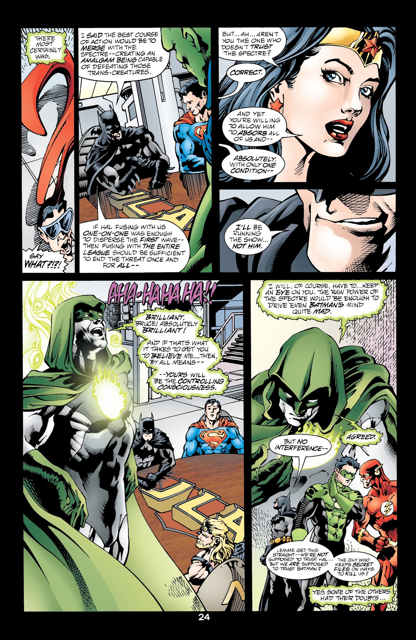 Read online JLA/Spectre: Soul War comic -  Issue #1 - 24