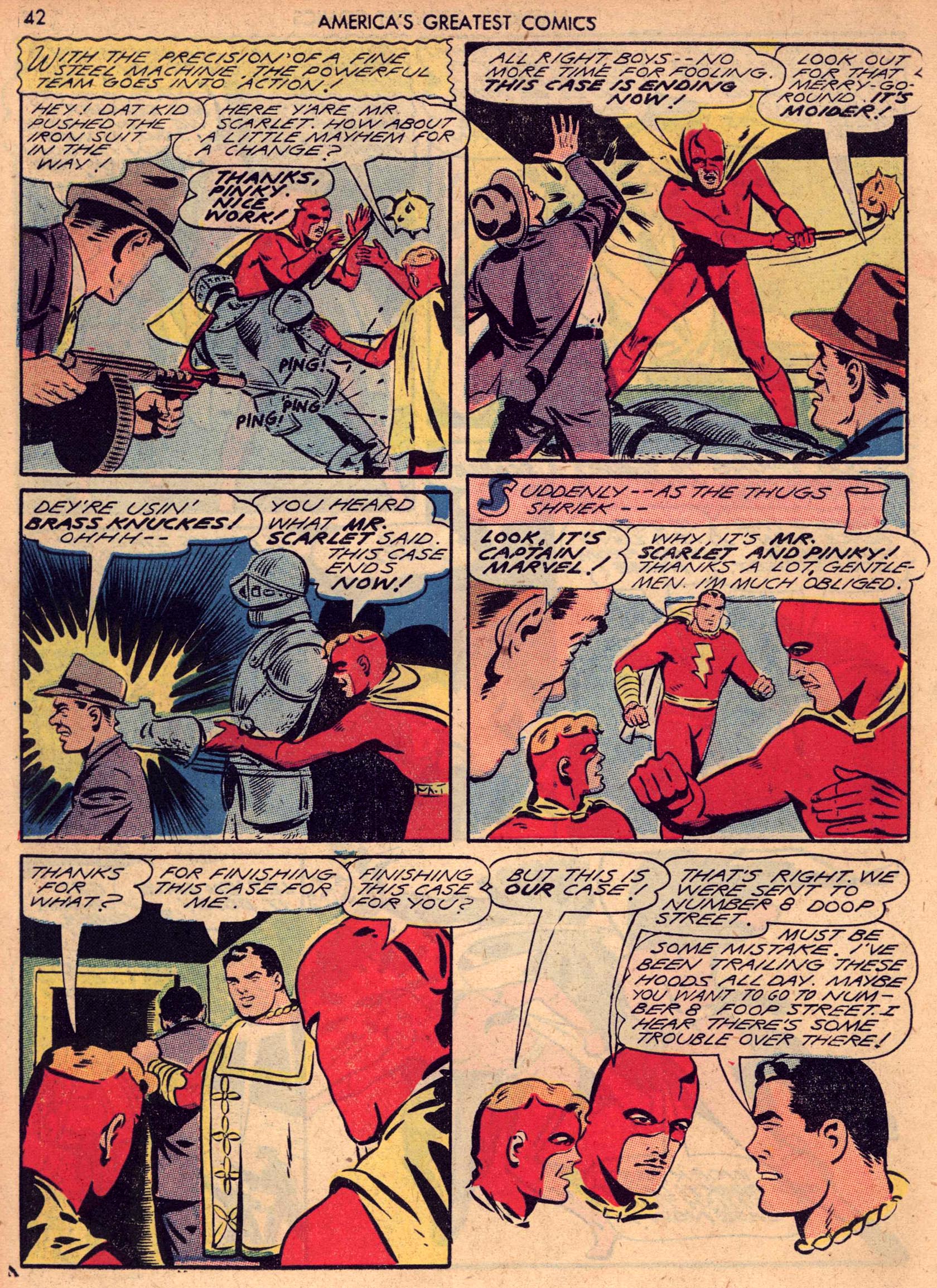 Read online America's Greatest Comics comic -  Issue #7 - 41