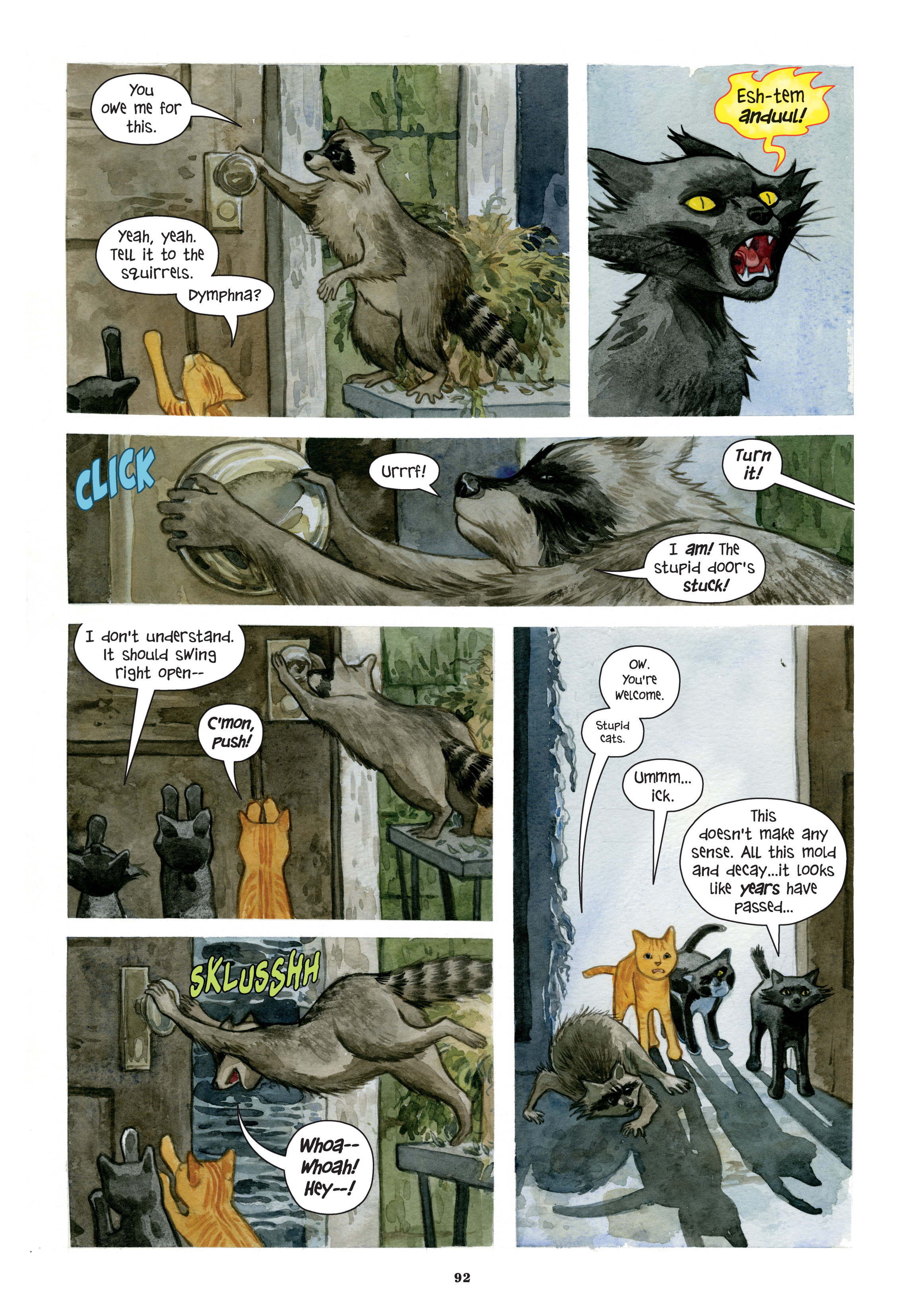 Read online Beasts of Burden: Neighborhood Watch (2019) comic -  Issue # TPB (Part 1) - 91