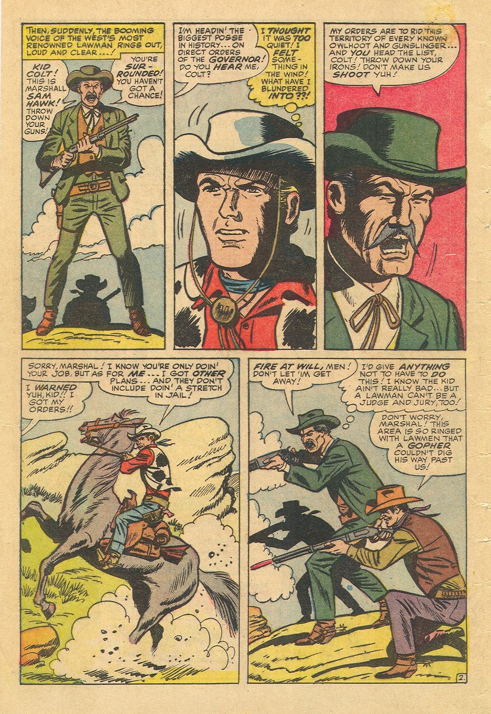 Read online Kid Colt Outlaw comic -  Issue #121 - 4