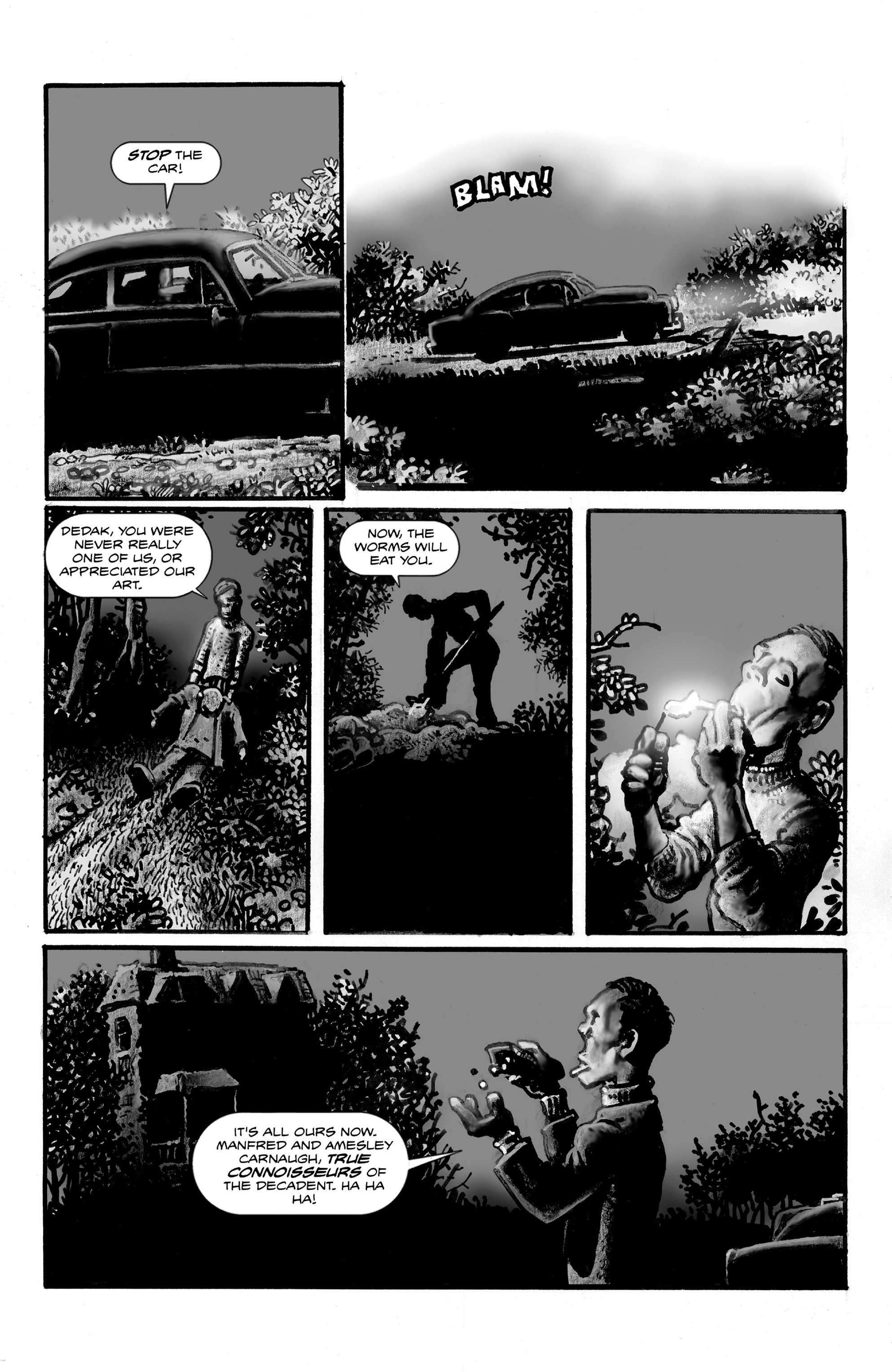 Read online Shadows on the Grave comic -  Issue #3 - 14