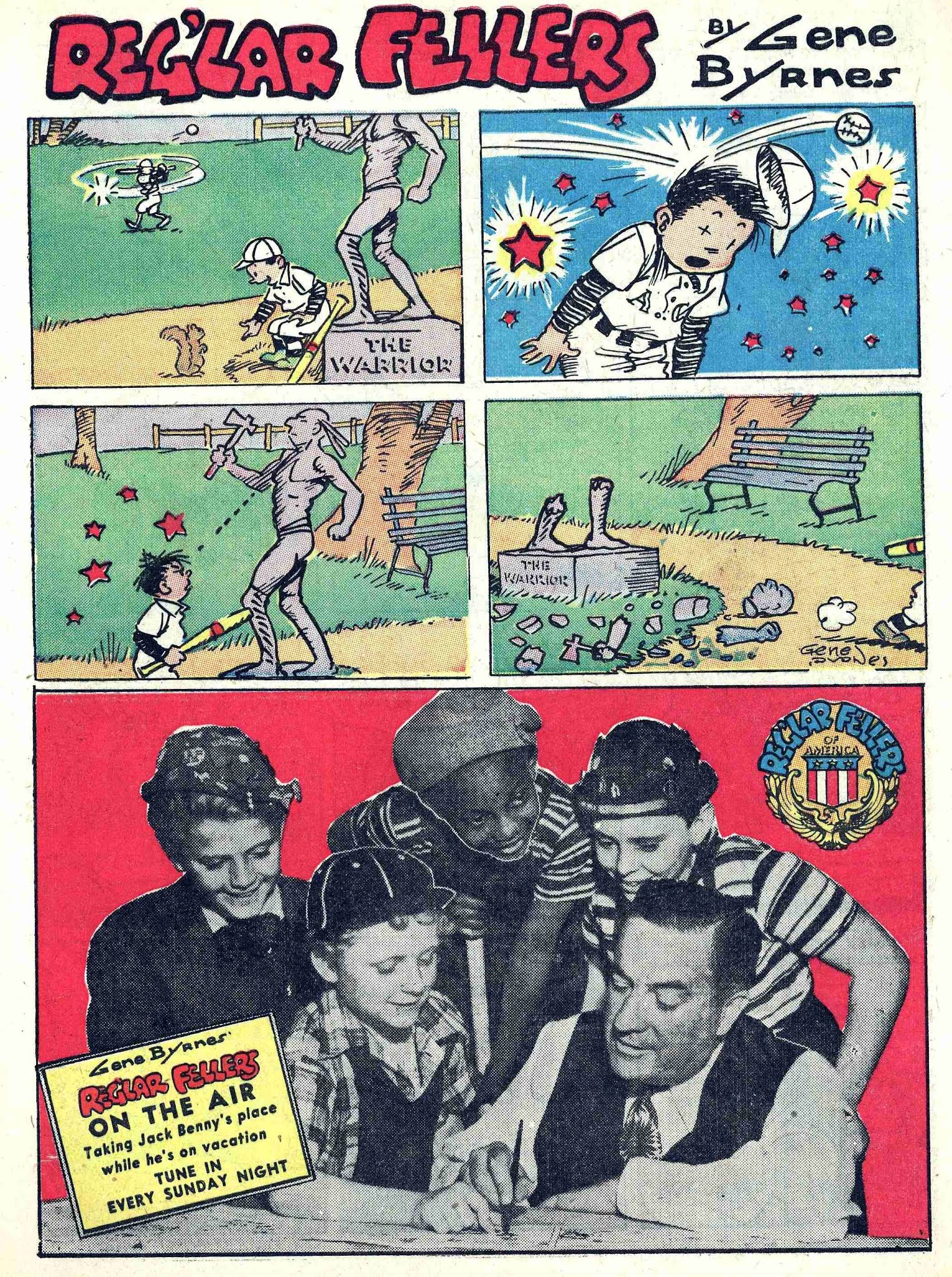 Read online Reg'lar Fellers Heroic Comics comic -  Issue #8 - 9