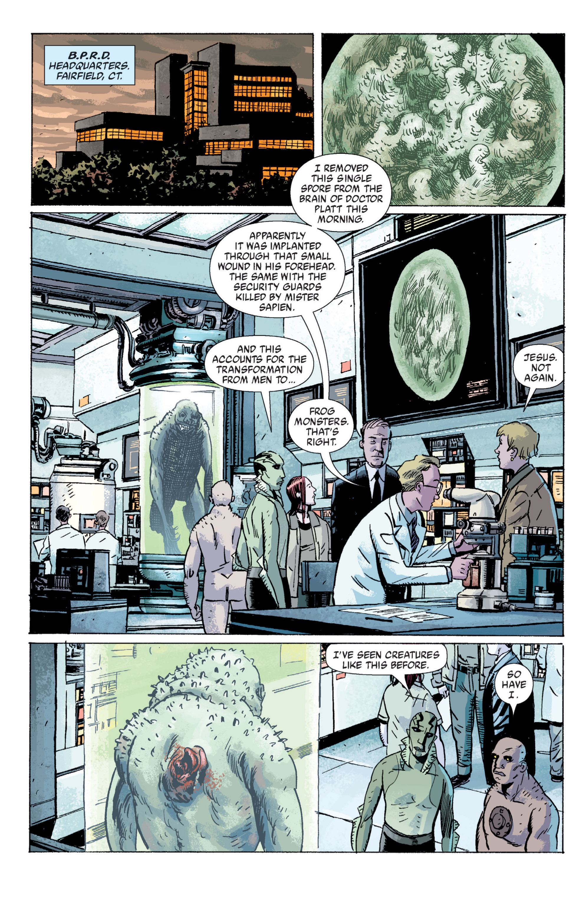 Read online B.P.R.D.: Hollow Earth and Other Stories comic -  Issue # TPB 3 - 34