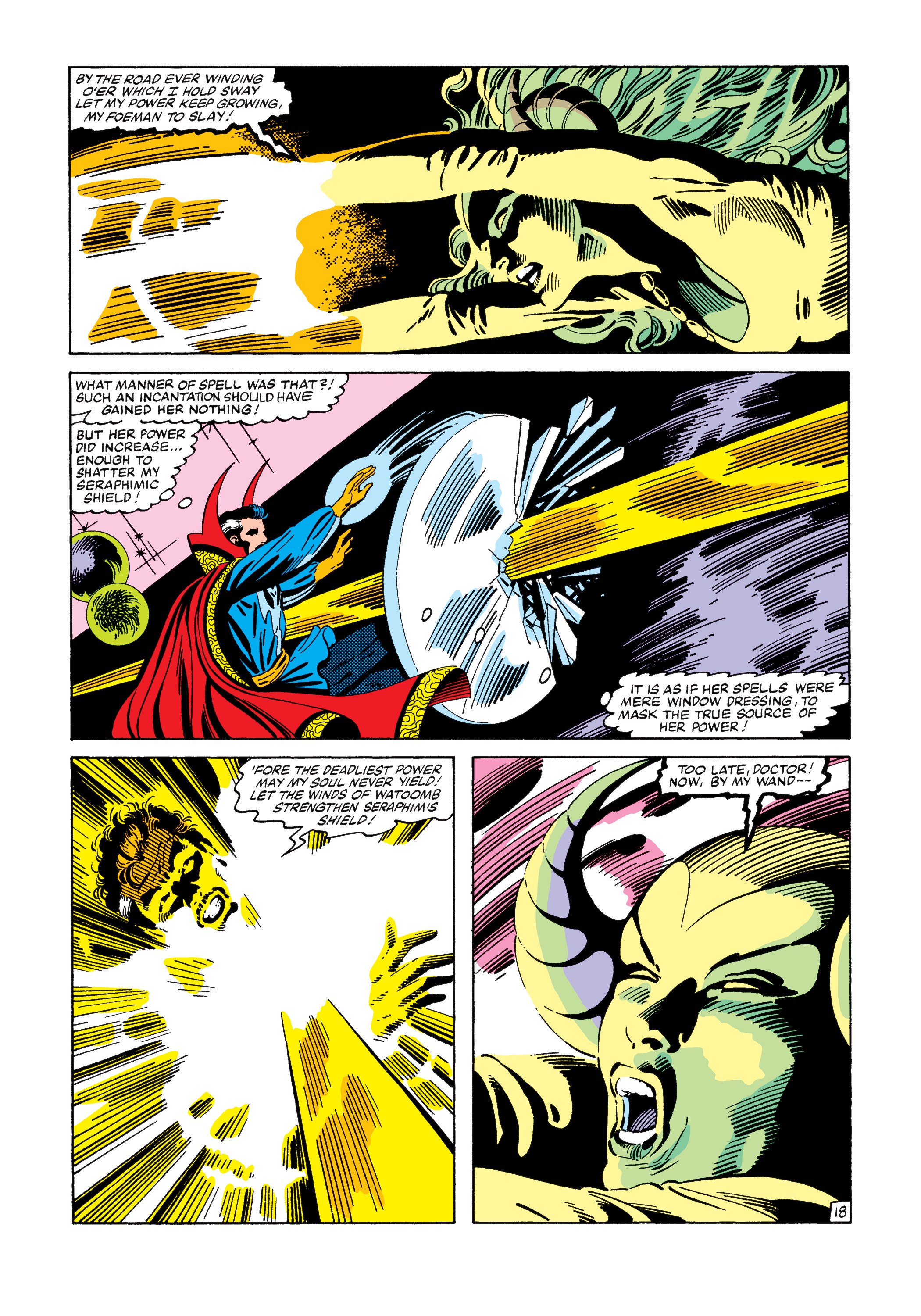 Read online Marvel Masterworks: Doctor Strange comic -  Issue # TPB 9 (Part 3) - 57