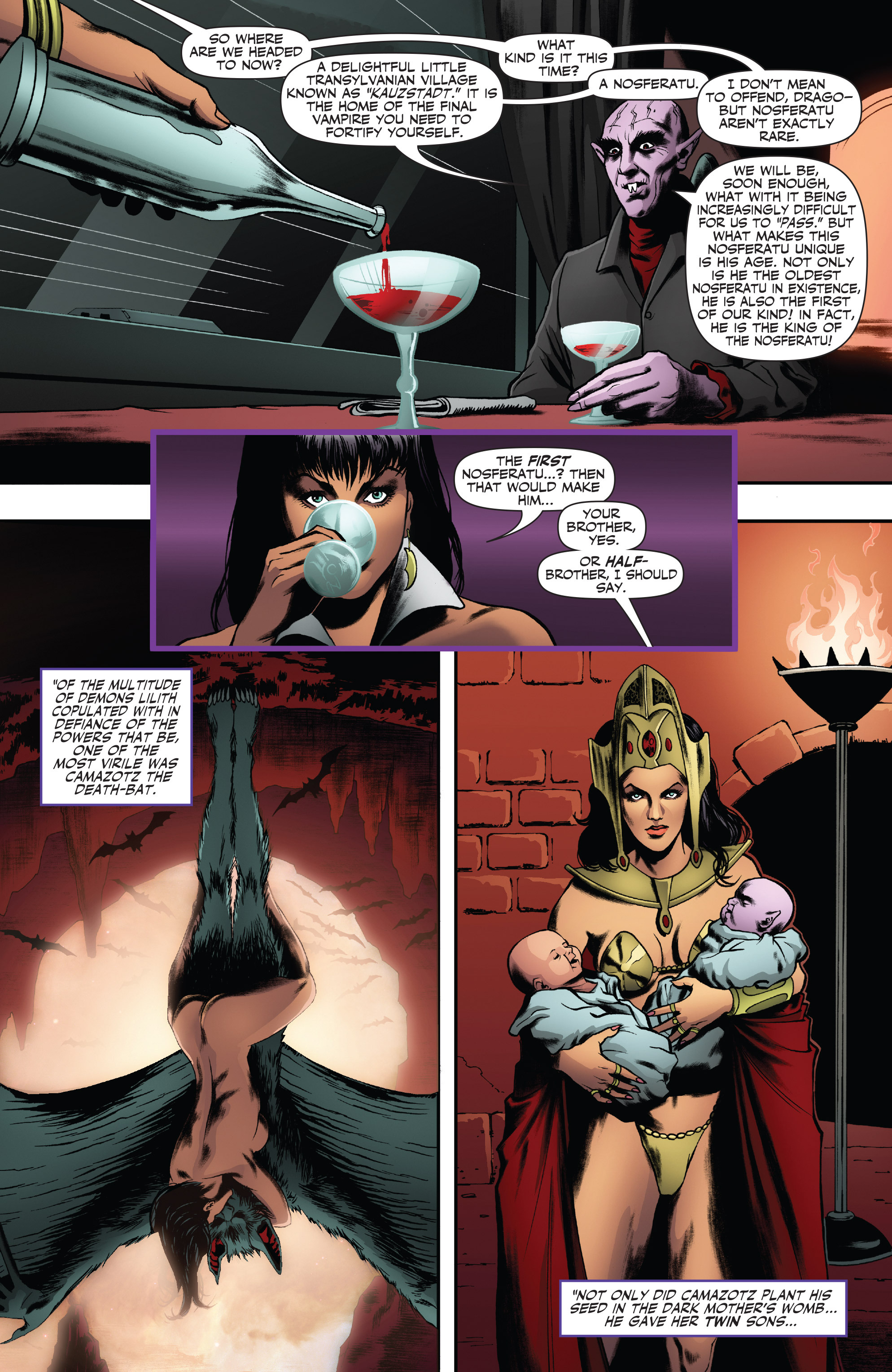 Read online Vampirella (2014) comic -  Issue #5 - 15