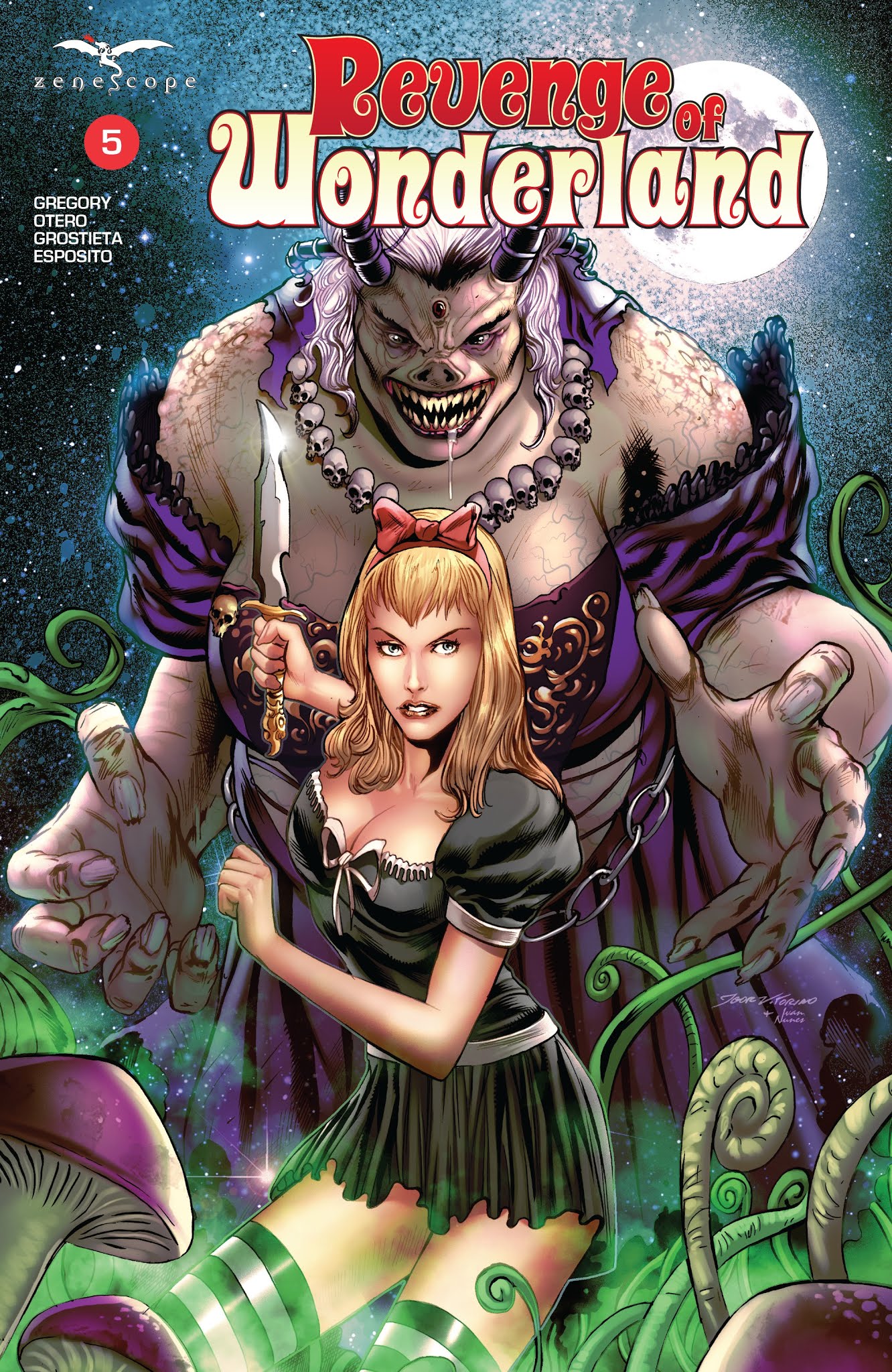 Read online Revenge of Wonderland comic -  Issue #5 - 1