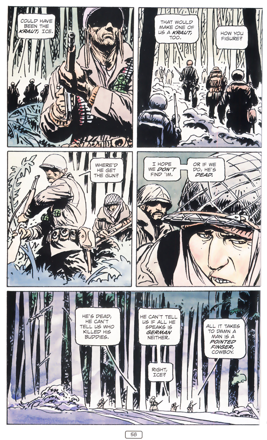 Read online Sgt. Rock: Between Hell & A Hard Place comic -  Issue # TPB - 64