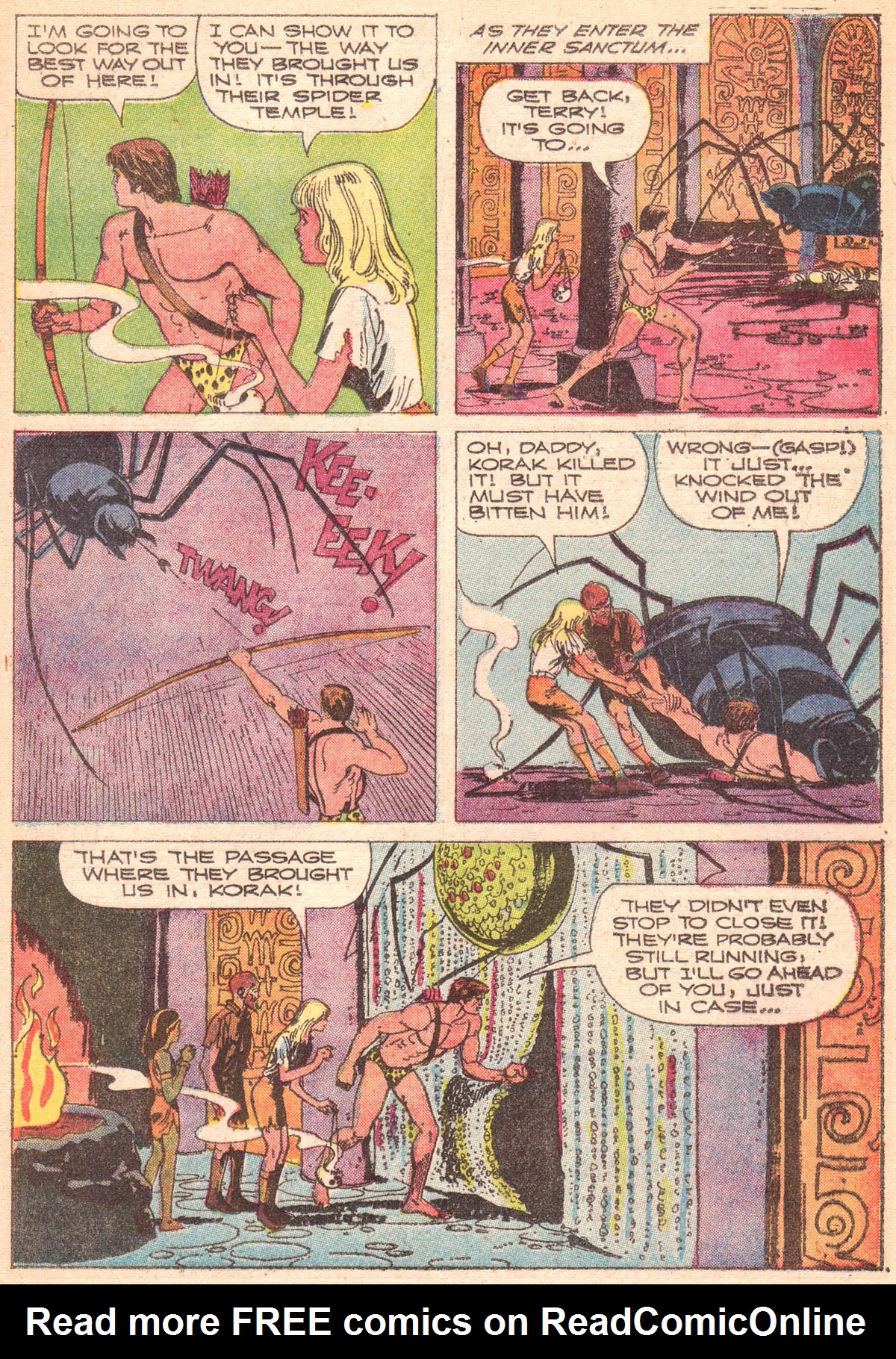 Read online Korak, Son of Tarzan (1964) comic -  Issue #39 - 25