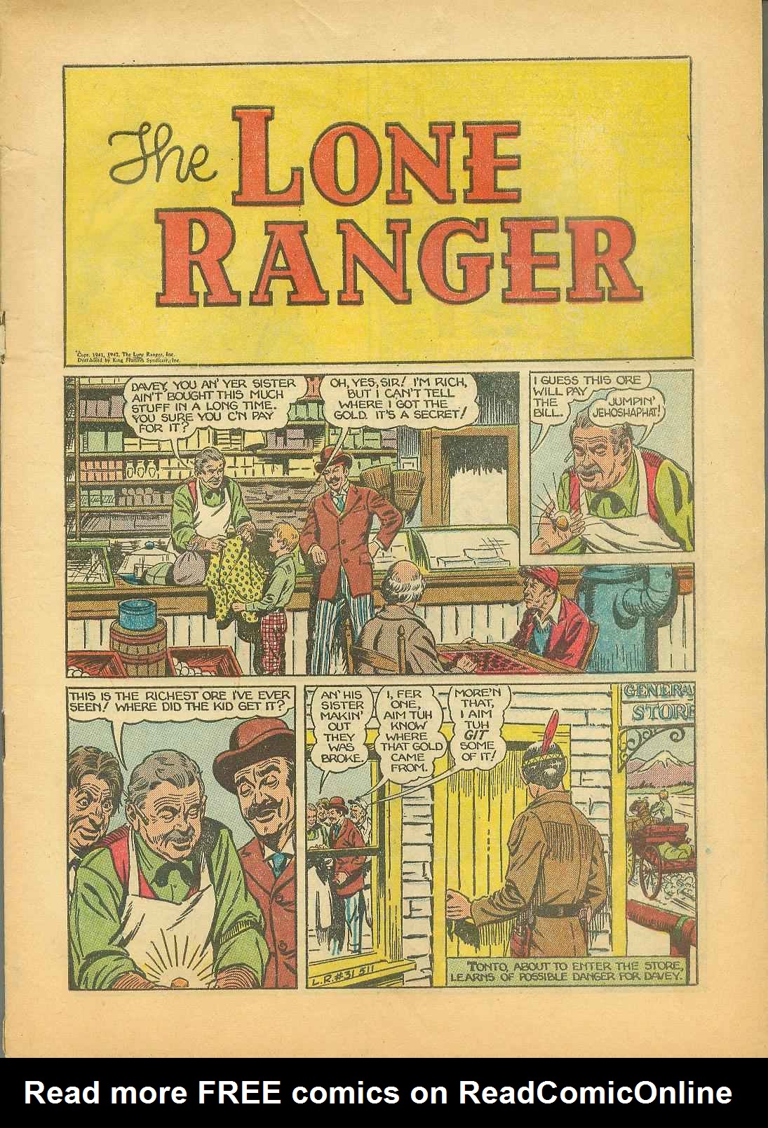 Read online The Lone Ranger (1948) comic -  Issue #31 - 3