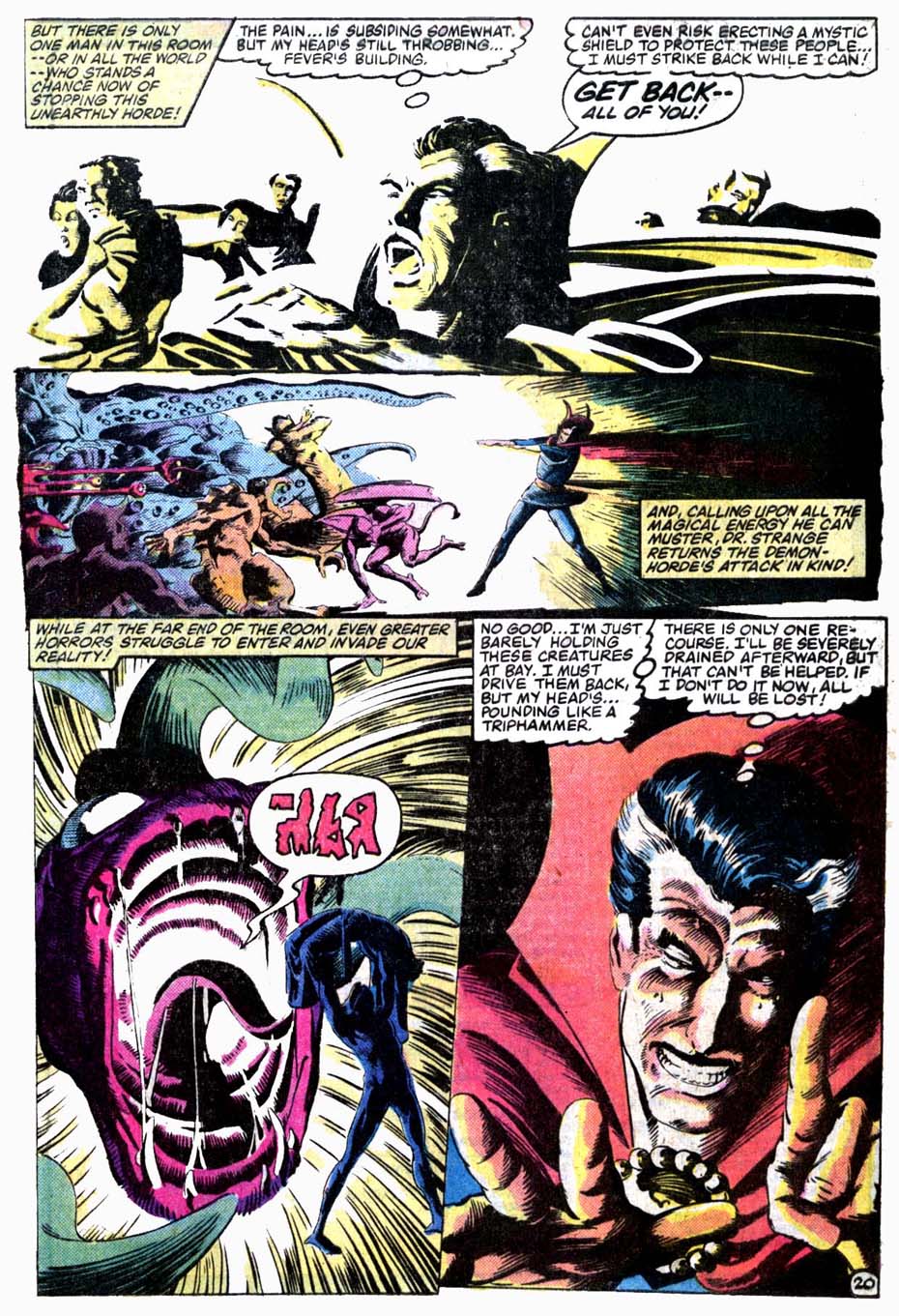 Read online Doctor Strange (1974) comic -  Issue #65 - 21