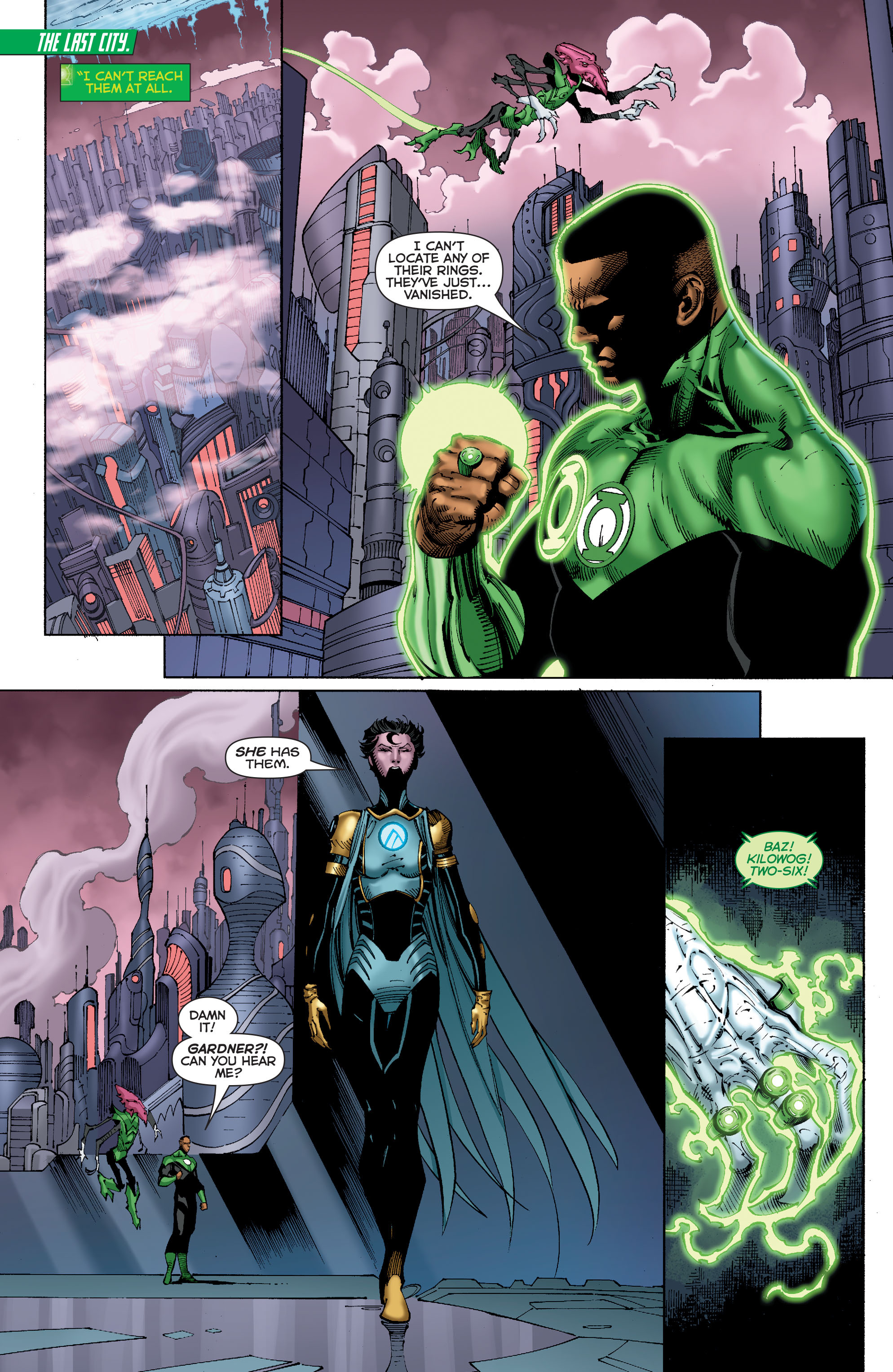 Read online Green Lantern Corps: Edge of Oblivion comic -  Issue #4 - 5