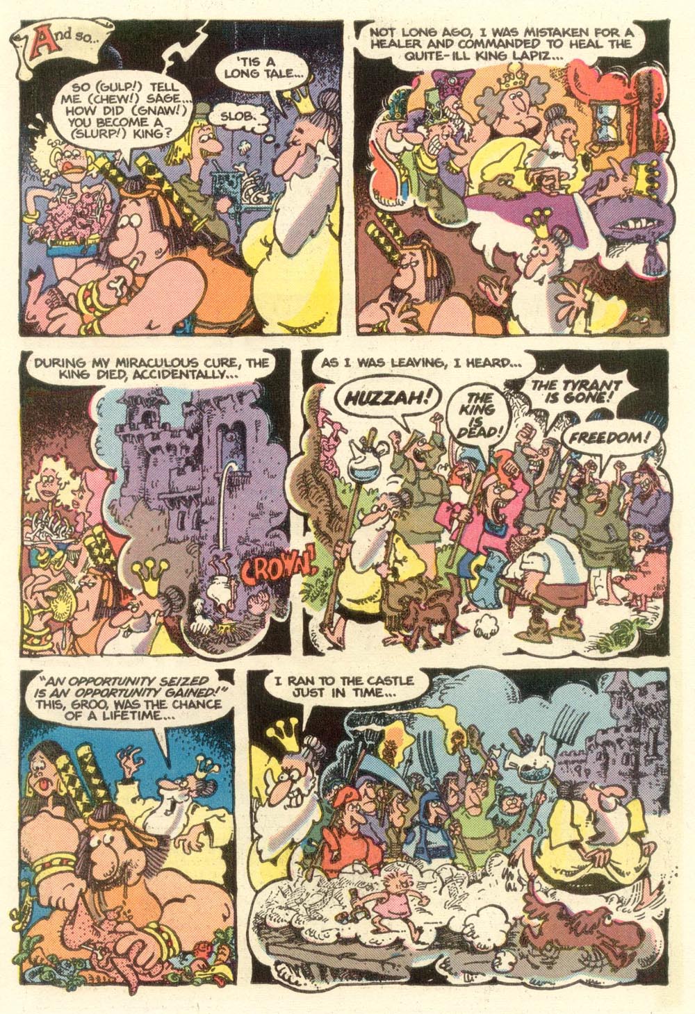Read online Sergio Aragonés Groo the Wanderer comic -  Issue #13 - 8