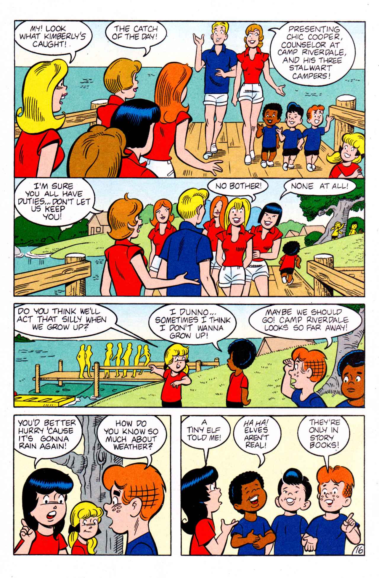 Read online Little Archie, The Legend of the Lost Lagoon, Free Comic Book Day Edition comic -  Issue # Full - 23
