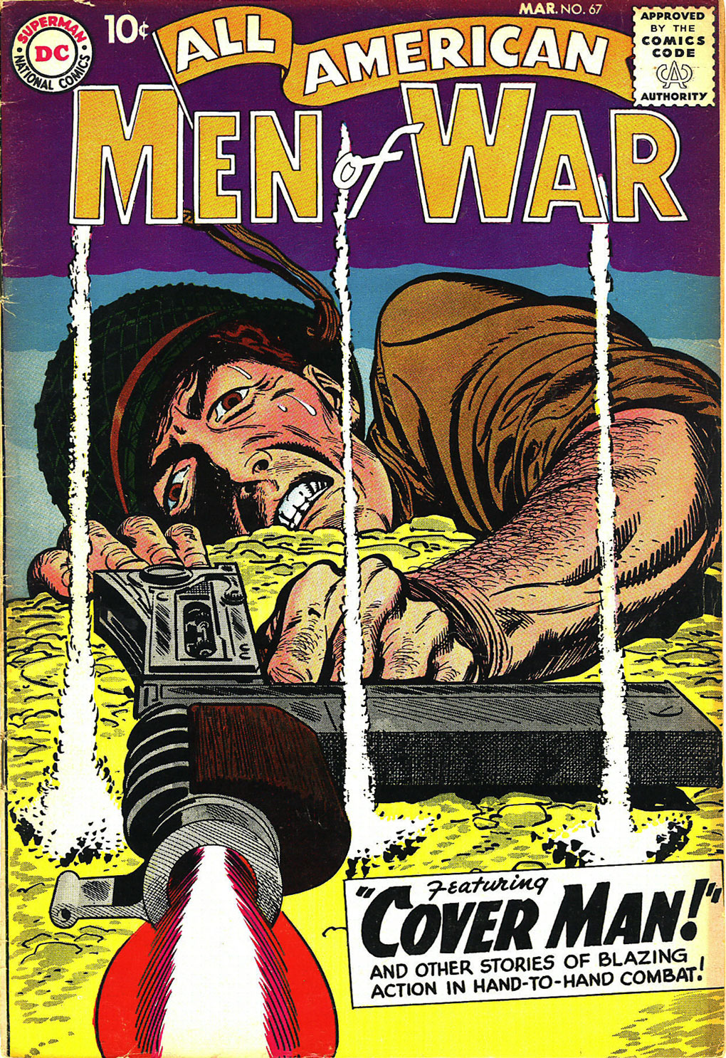 Read online All-American Men of War comic -  Issue #67 - 1