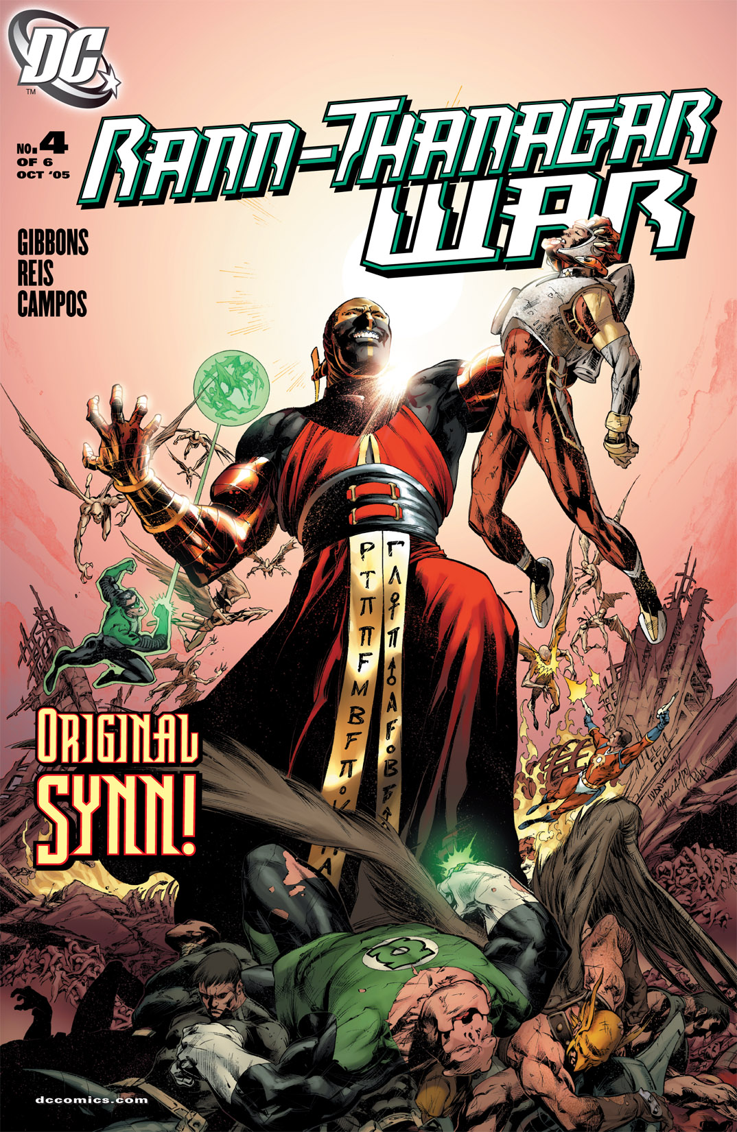 Read online Rann/Thanagar War comic -  Issue #4 - 1