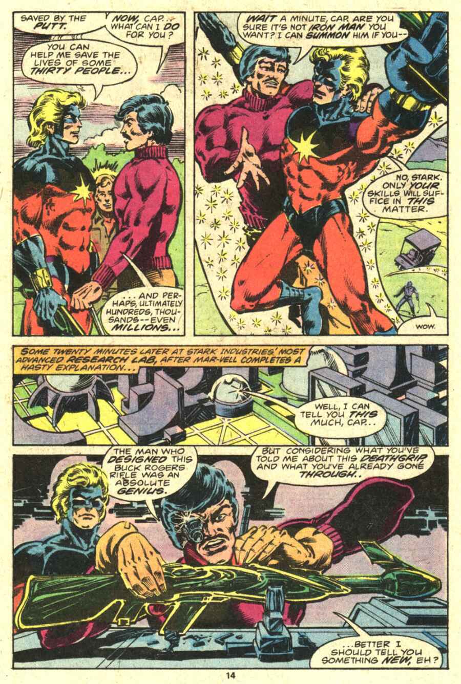 Captain Marvel (1968) Issue #56 #56 - English 9