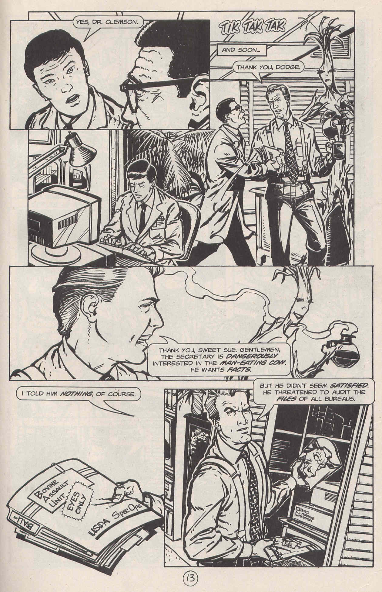 Read online Man-Eating Cow comic -  Issue #7 - 14