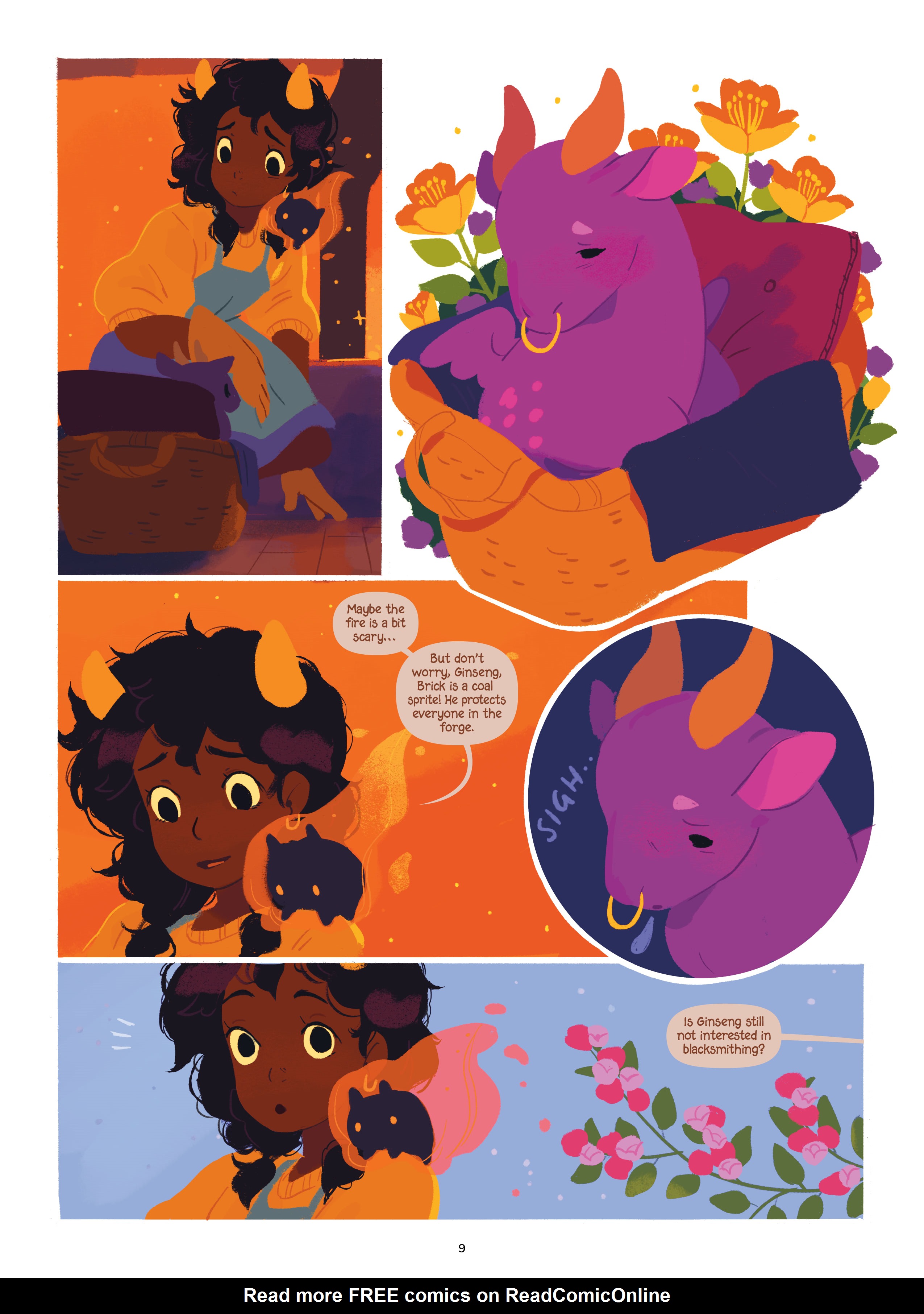 Read online The Tea Dragon Series comic -  Issue # The Tea Dragon Tapestry - 10