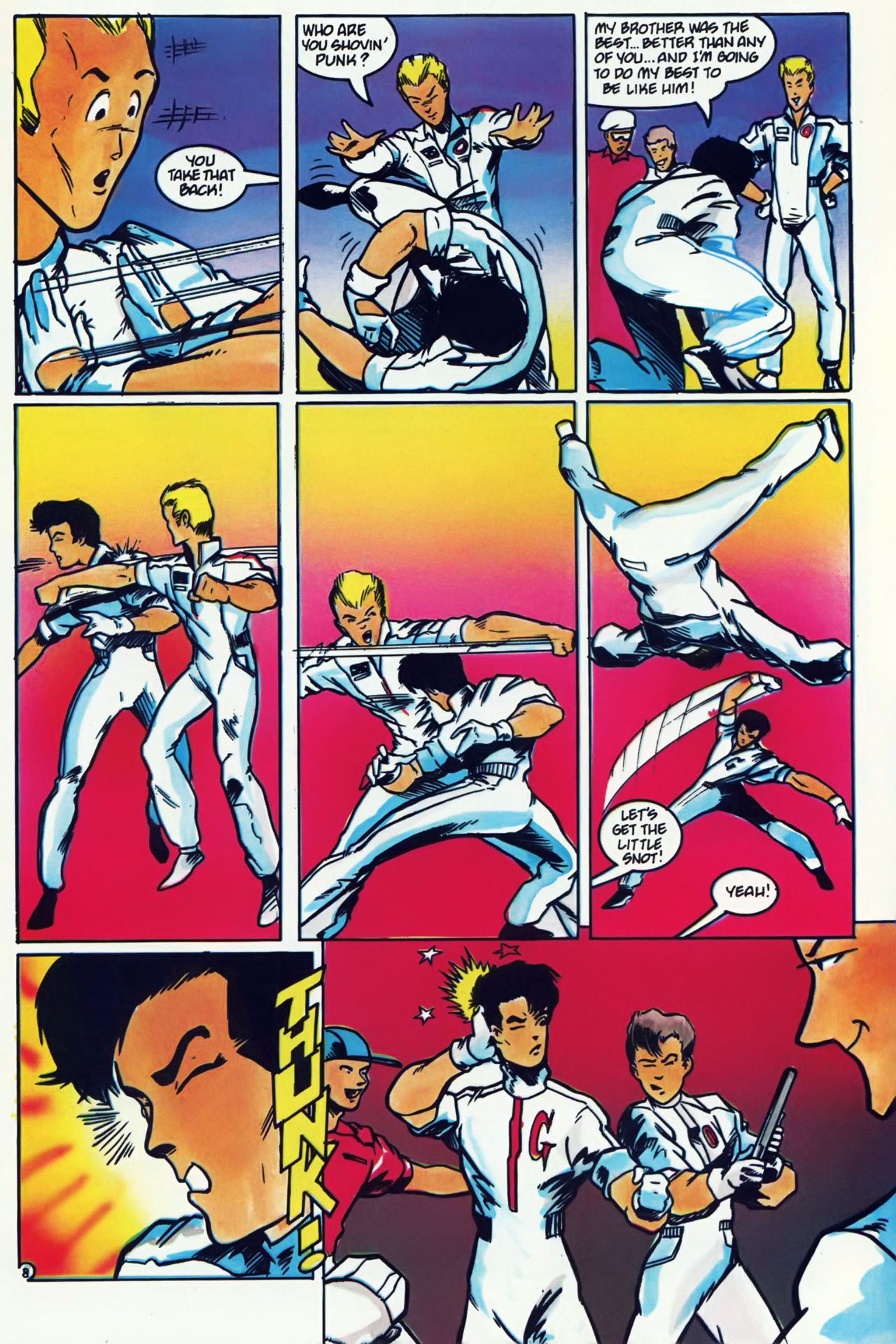 Read online Speed Racer (1987) comic -  Issue #1 - 10