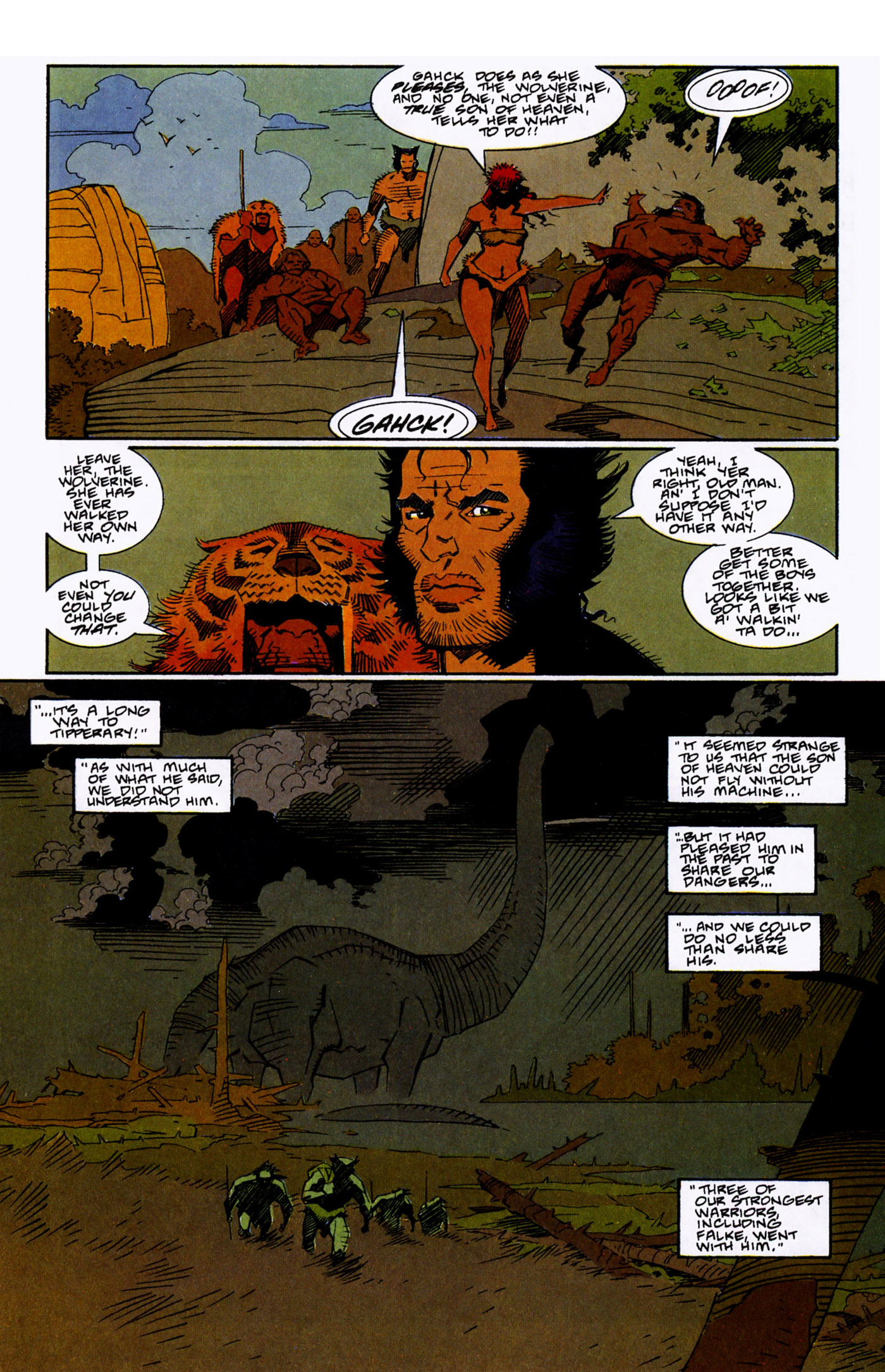 Read online Wolverine • The Jungle Adventure comic -  Issue # Full - 30