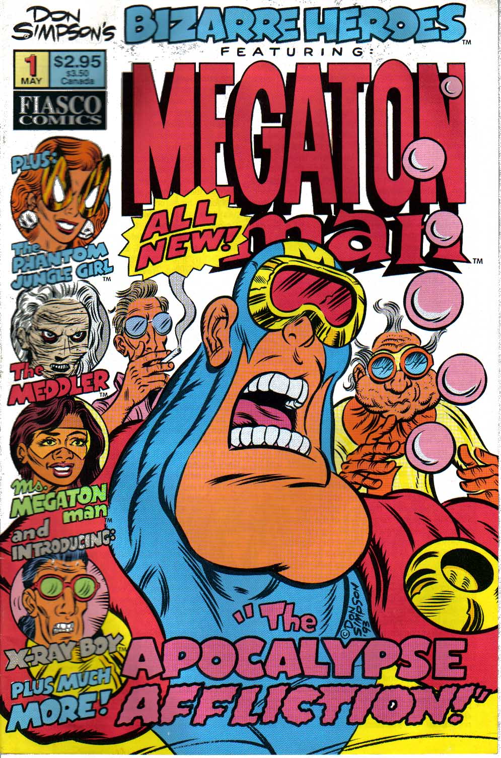Read online Don Simpson's Bizarre Heroes comic -  Issue #1 - 1
