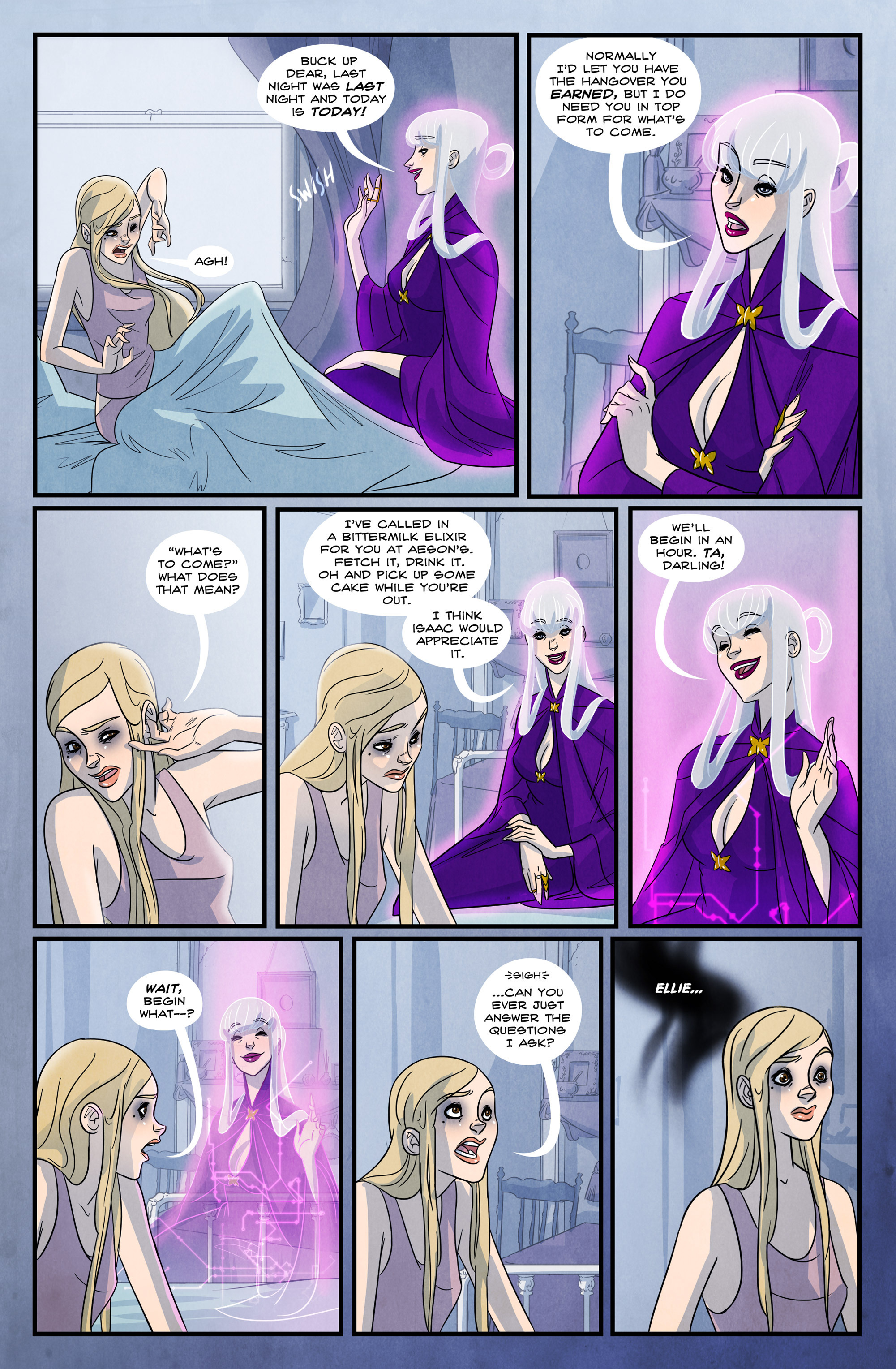 Read online Hex11 comic -  Issue #7 - 9