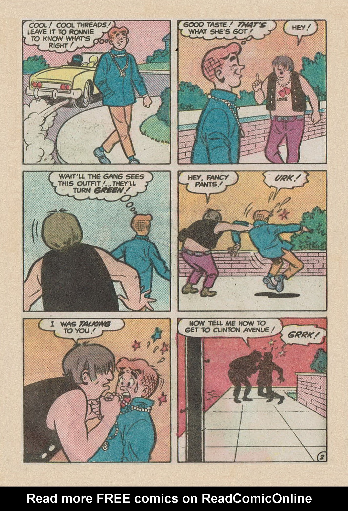 Read online Archie's Double Digest Magazine comic -  Issue #29 - 208