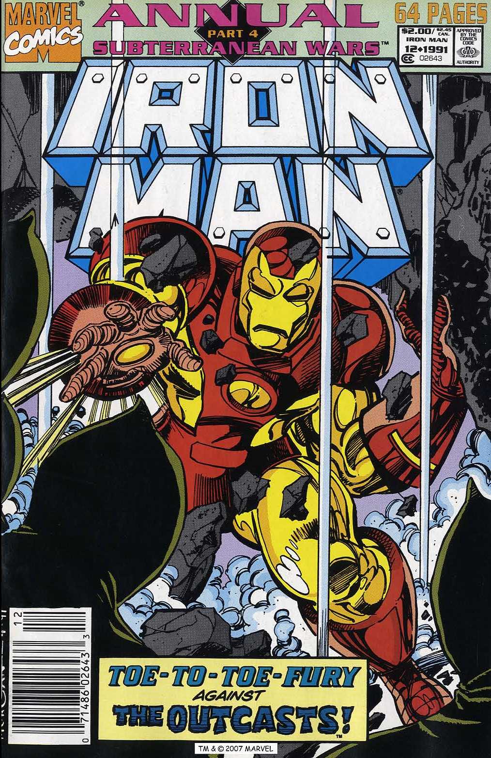 Iron Man (1968) issue Annual 12 - Page 1