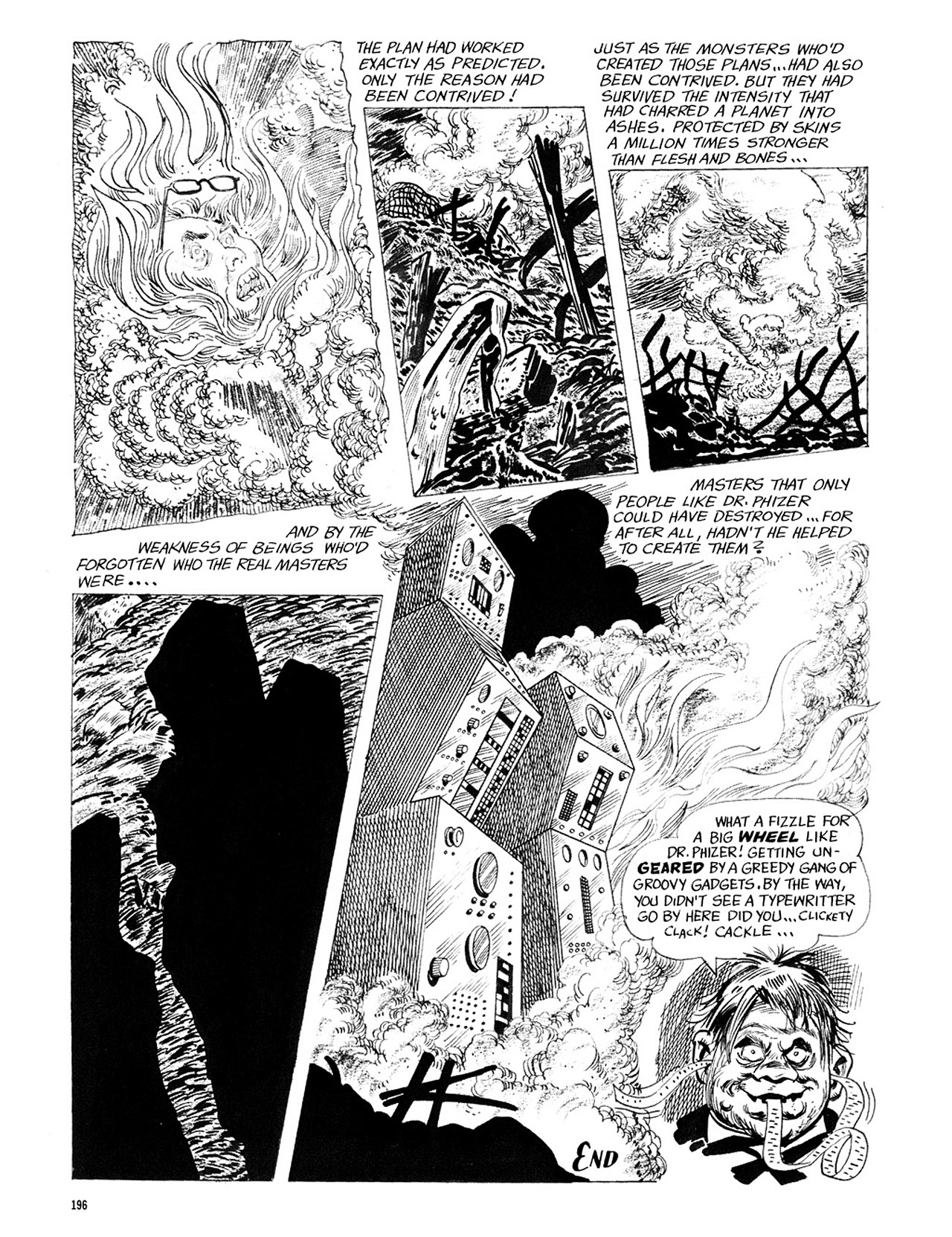 Read online Eerie Archives comic -  Issue # TPB 4 - 196