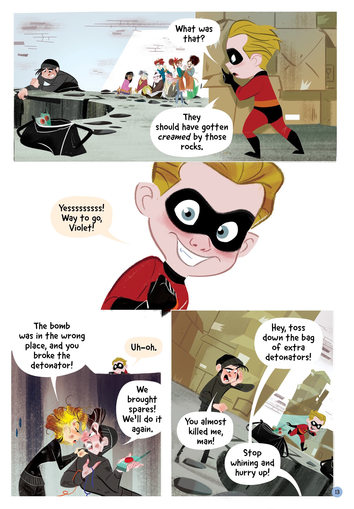 Read online Disney·PIXAR The Incredibles 2: Heroes at Home comic -  Issue # Full - 12