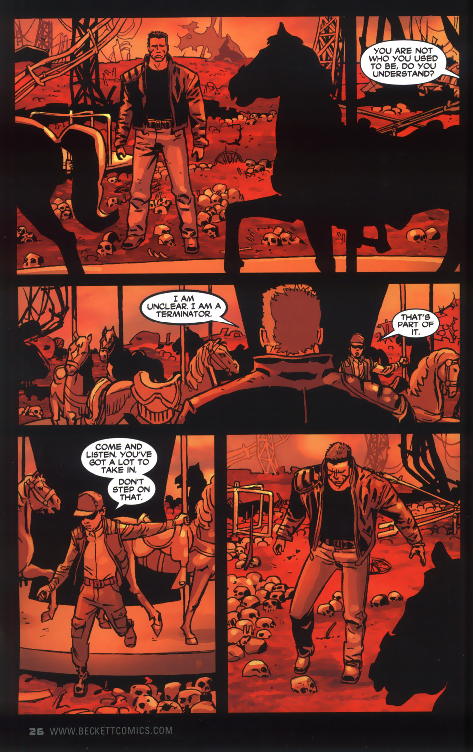 Read online Terminator 3 comic -  Issue #2 - 28