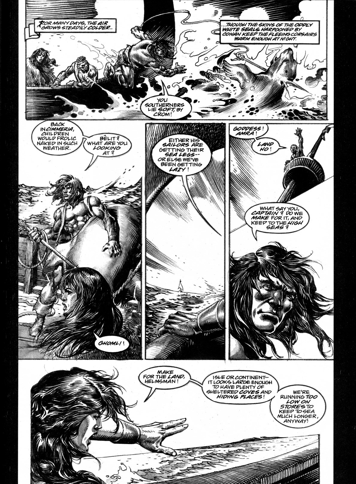 Read online Conan the Savage comic -  Issue #3 - 39