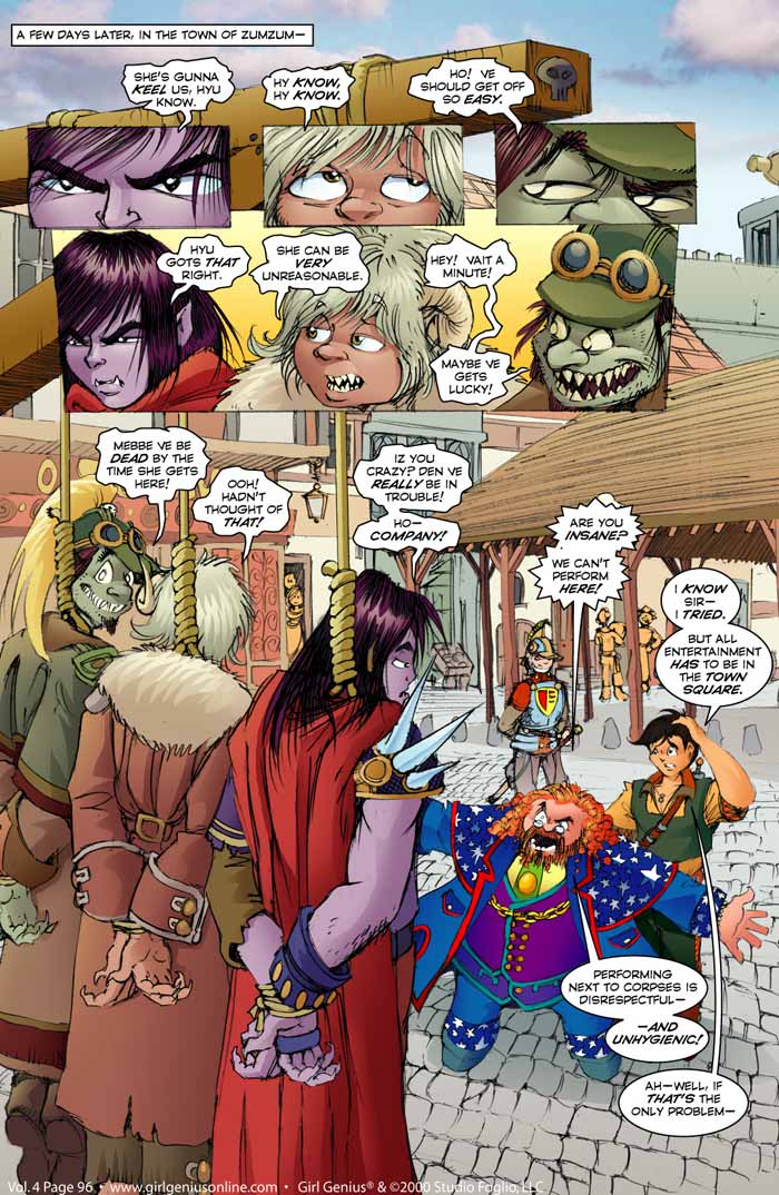 Read online Girl Genius (2002) comic -  Issue #4 - 97