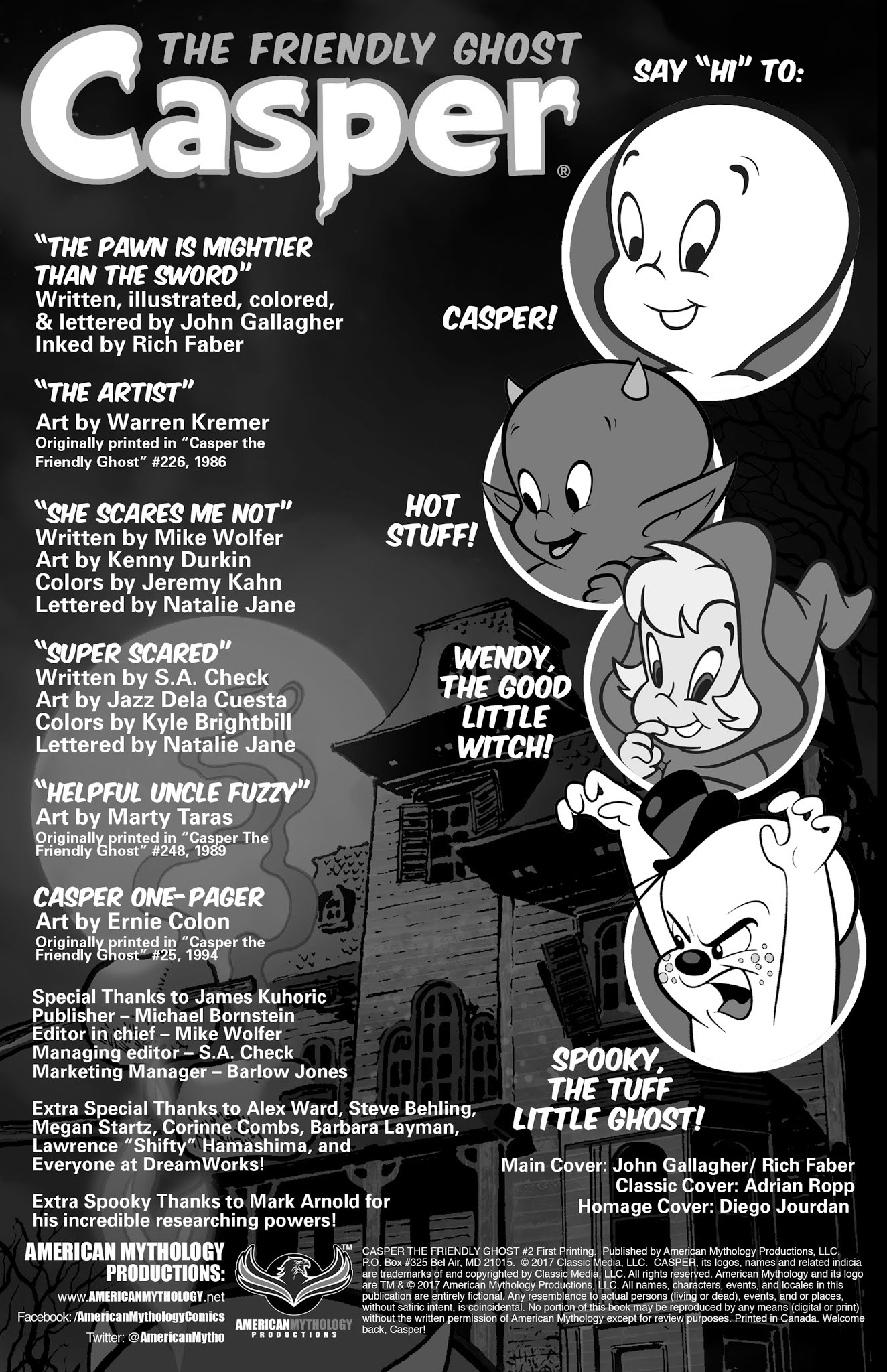 Read online Casper the Friendly Ghost comic -  Issue #2 - 2