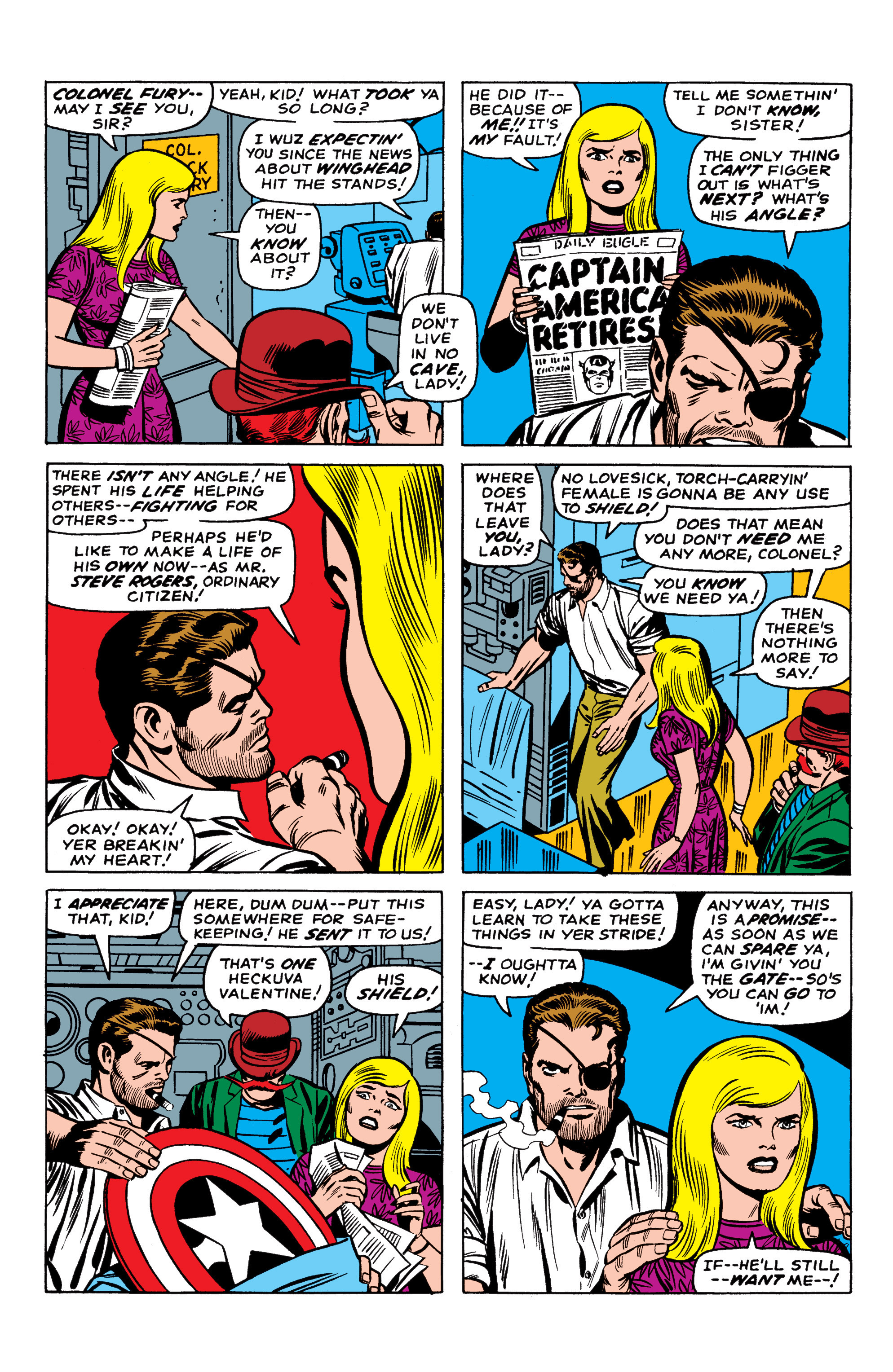 Read online Marvel Masterworks: Captain America comic -  Issue # TPB 2 (Part 2) - 57