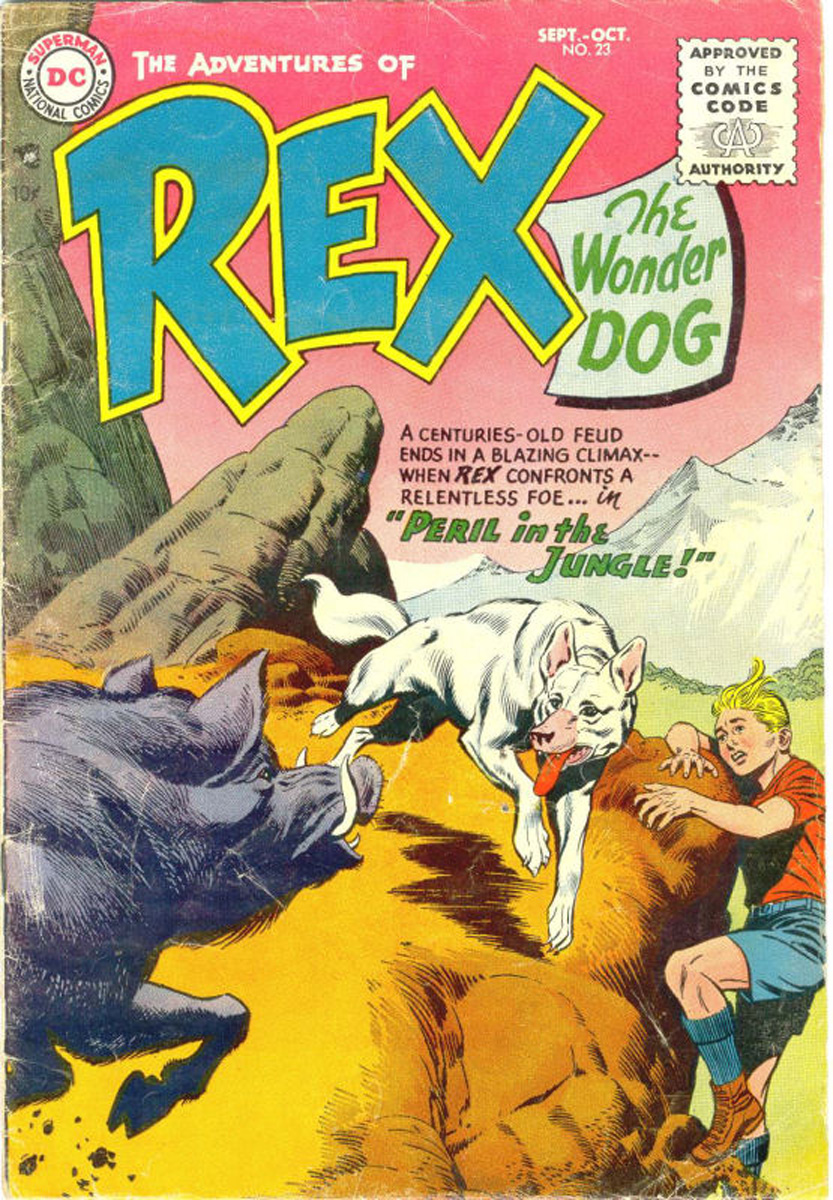 Read online The Adventures of Rex the Wonder Dog comic -  Issue #23 - 1