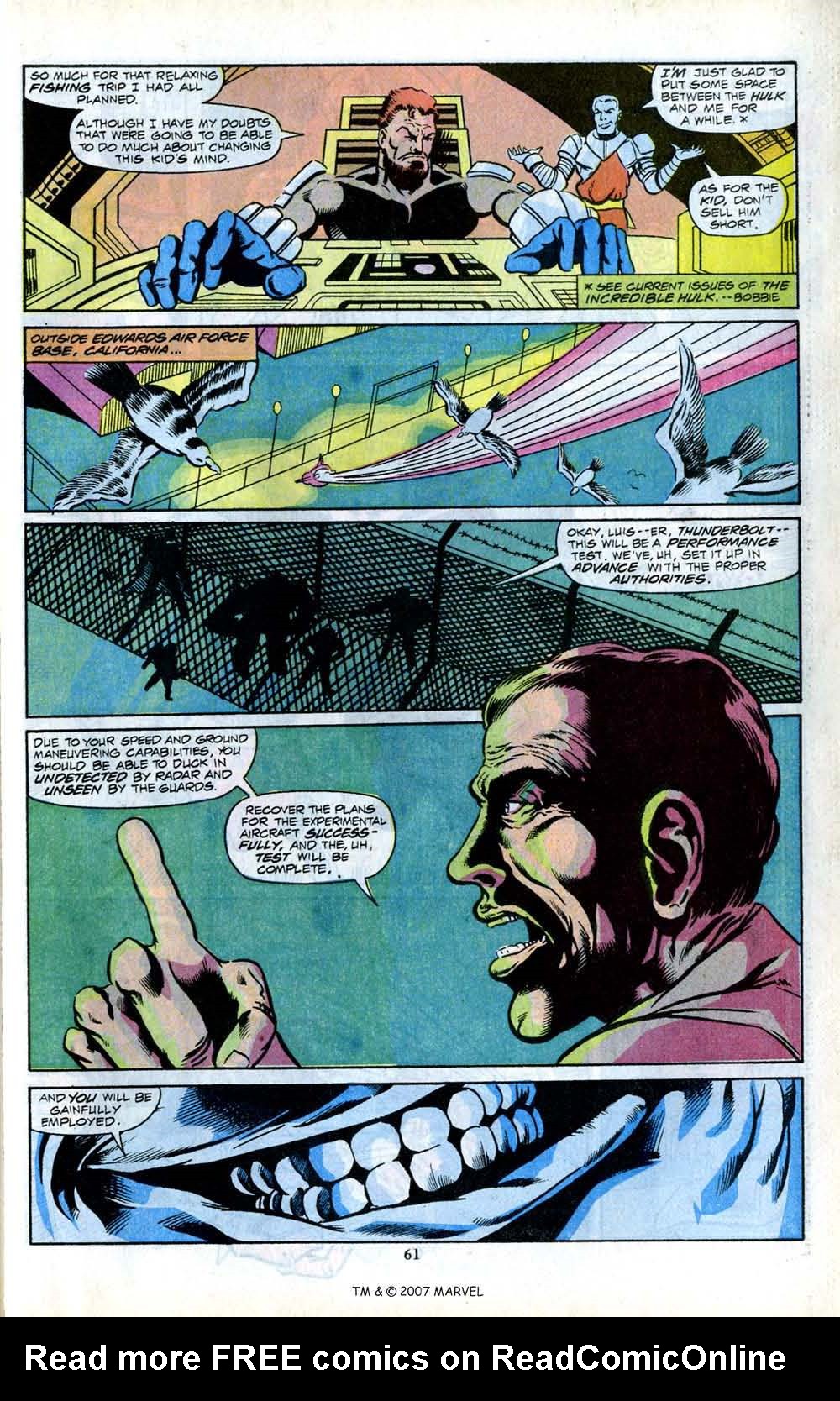 Read online The Incredible Hulk Annual comic -  Issue #17 - 63