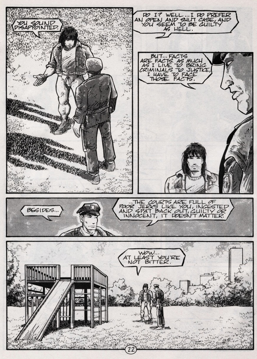 Read online Teenage Mutant Ninja Turtles (1984) comic -  Issue #49 - 22