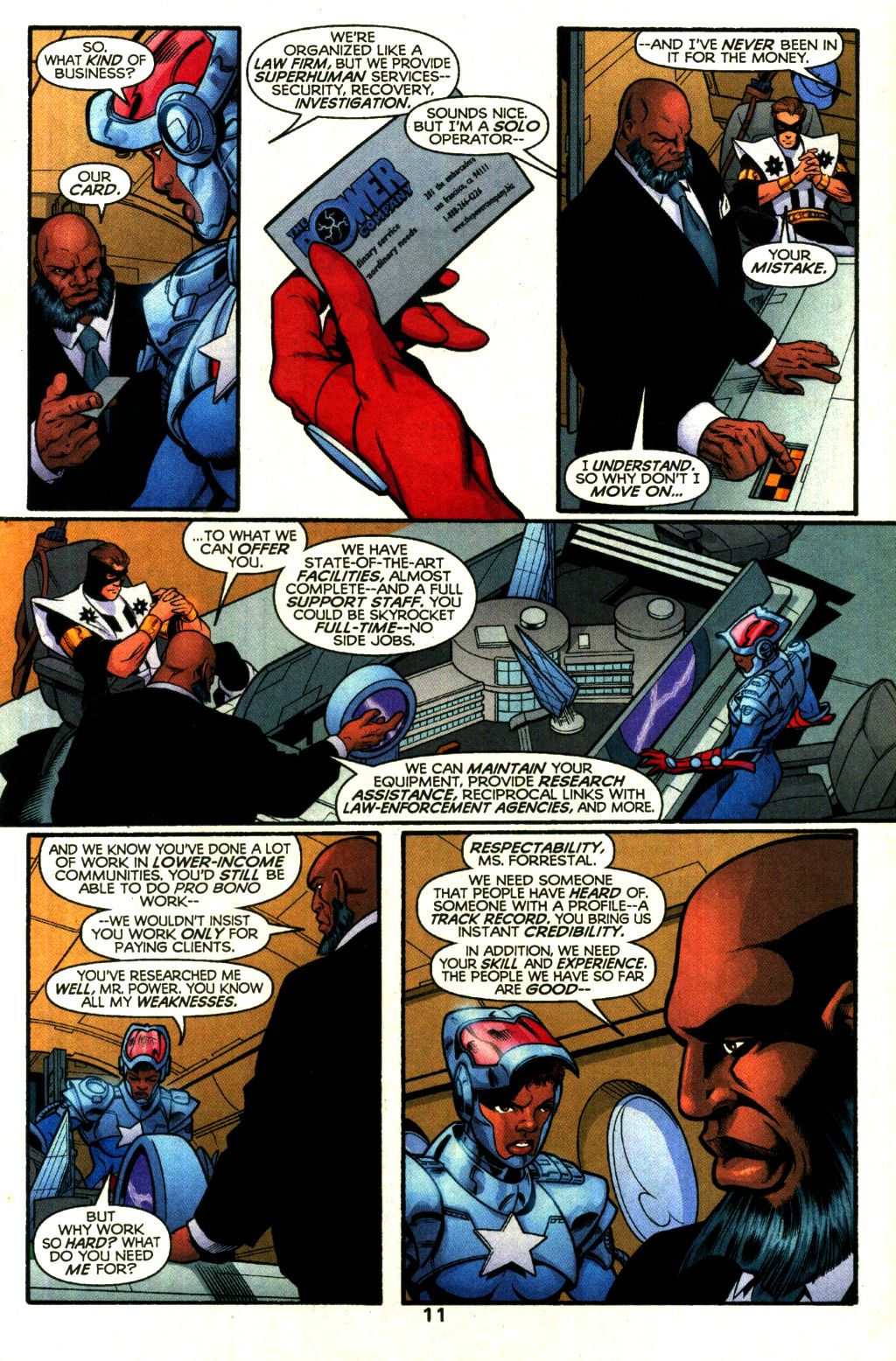 Read online The Power Company comic -  Issue #1 - 11