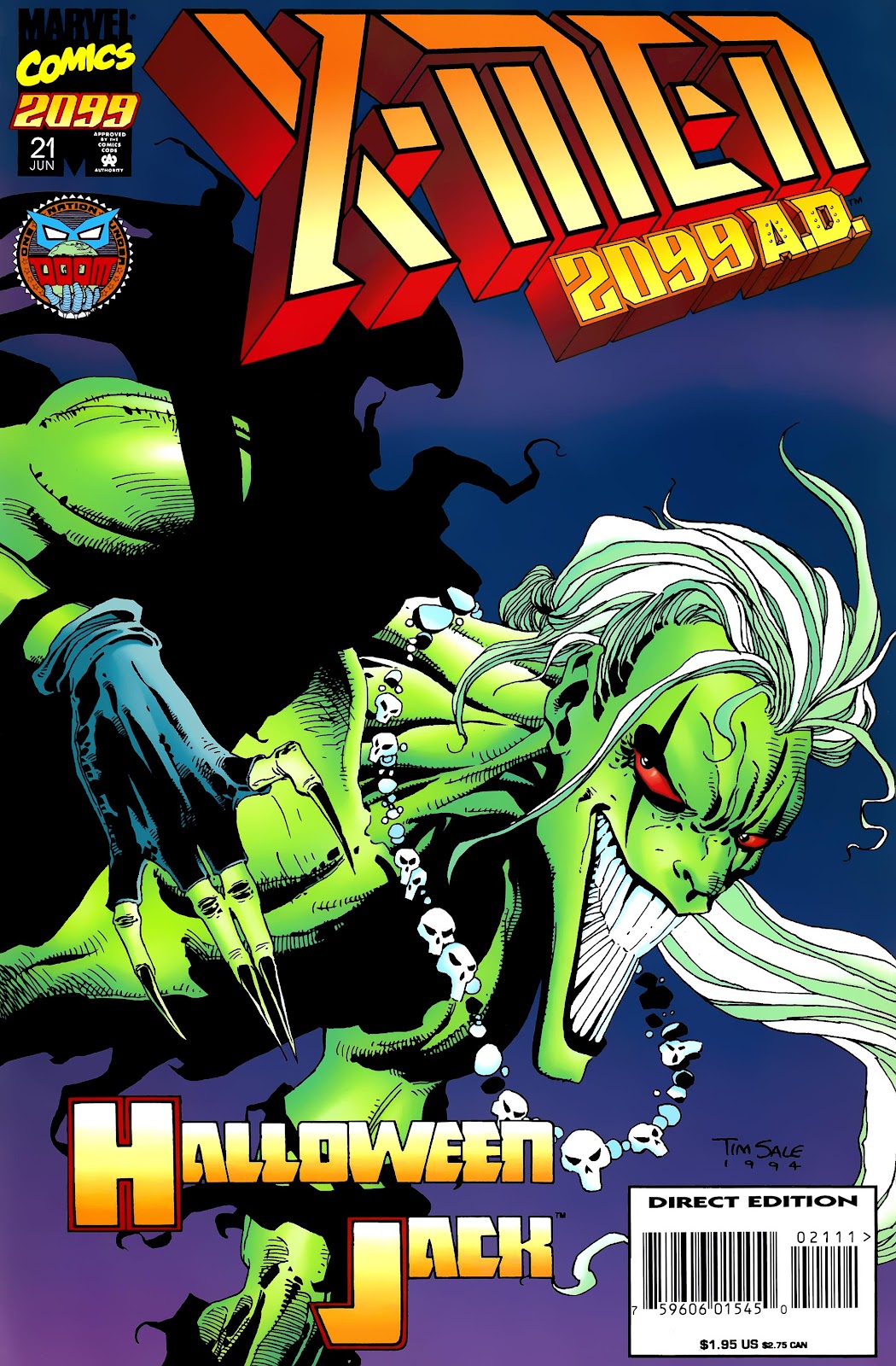 X-Men 2099 issue 21 - Page 1