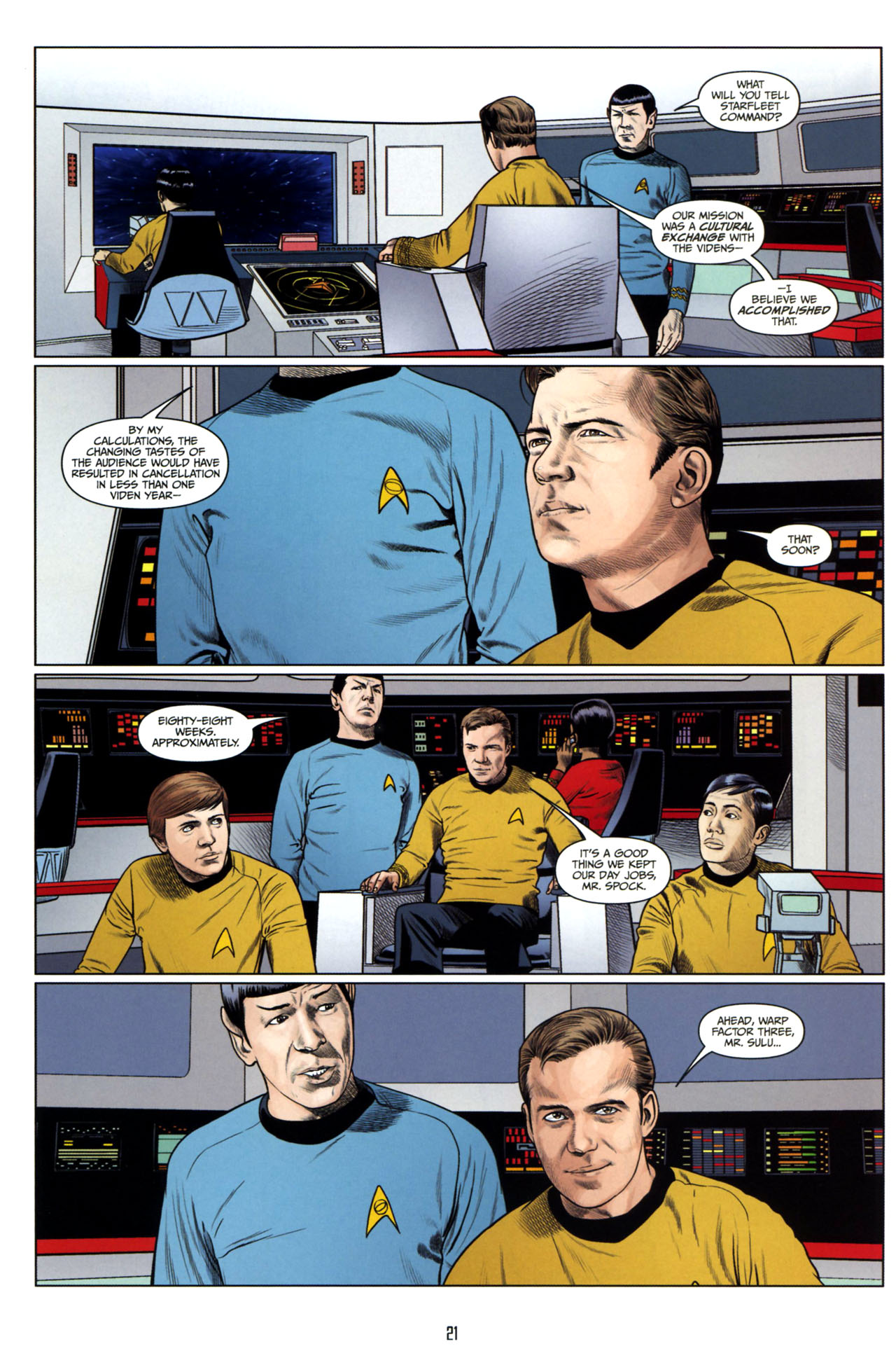 Read online Star Trek: Year Four comic -  Issue #4 - 23