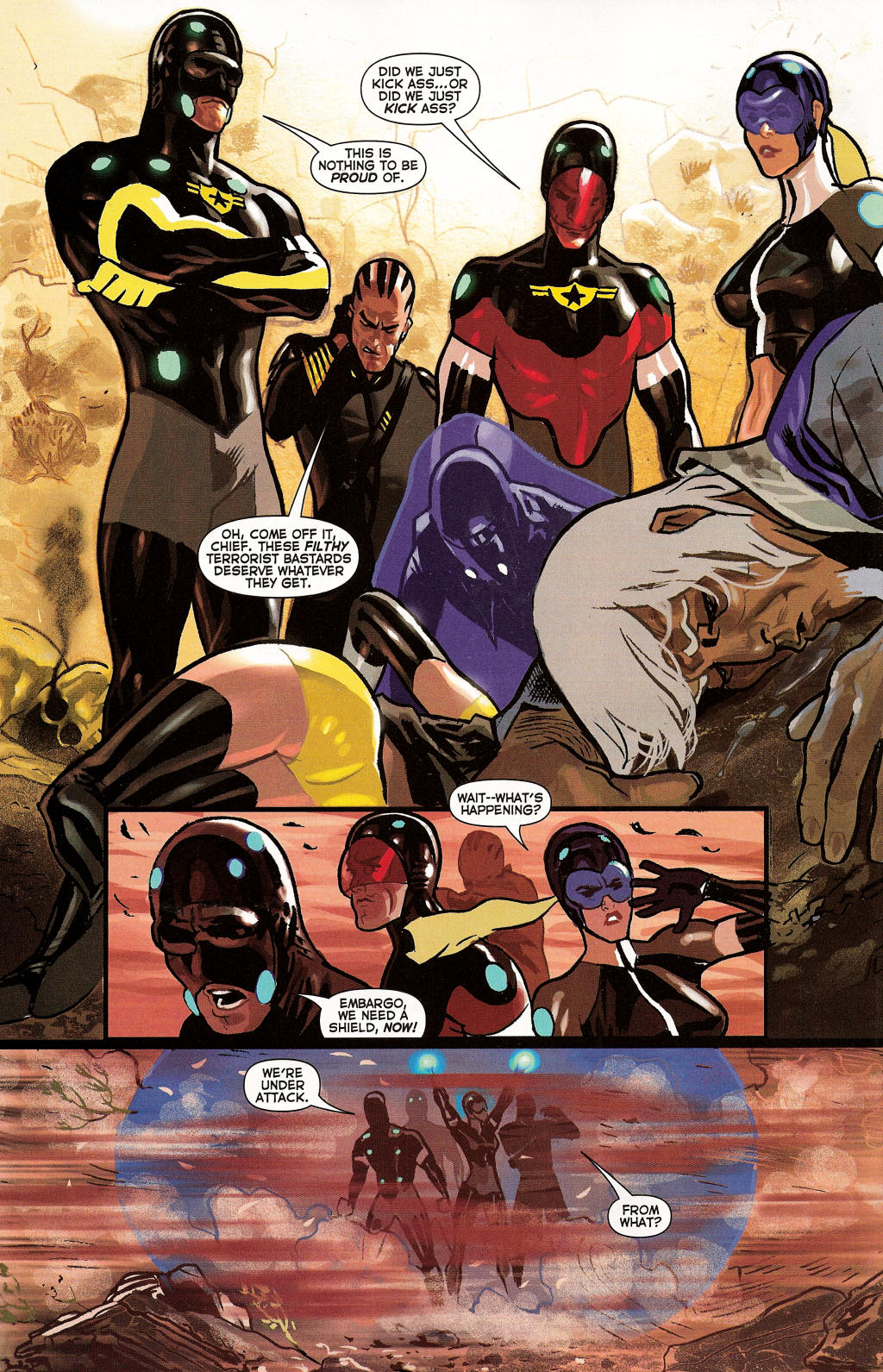Uncle Sam and the Freedom Fighters (2006) issue 3 - Page 36