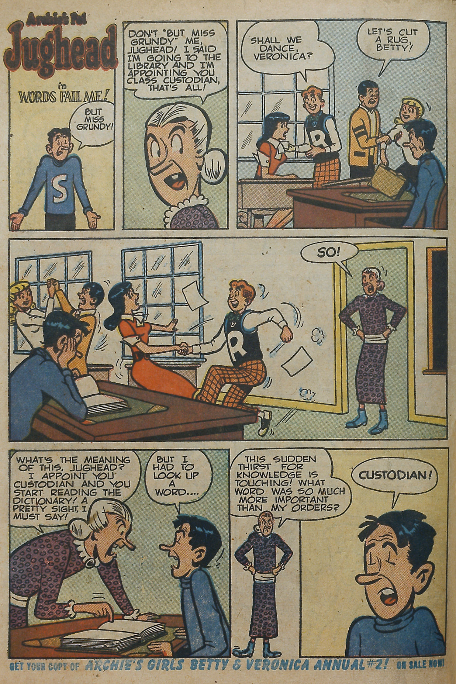 Read online Archie's Pal Jughead Annual comic -  Issue #2 - 87